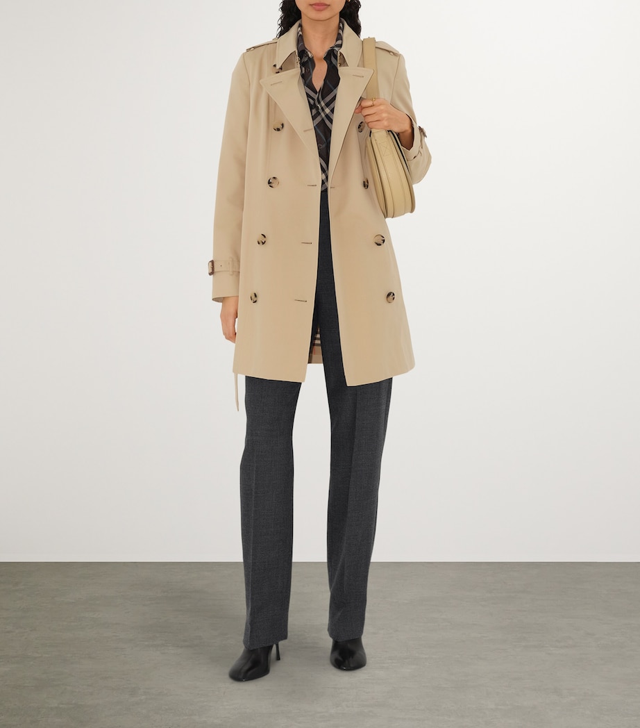 Burberry Latest Trench Coats BURBERRY: Trench Coat Men Beige