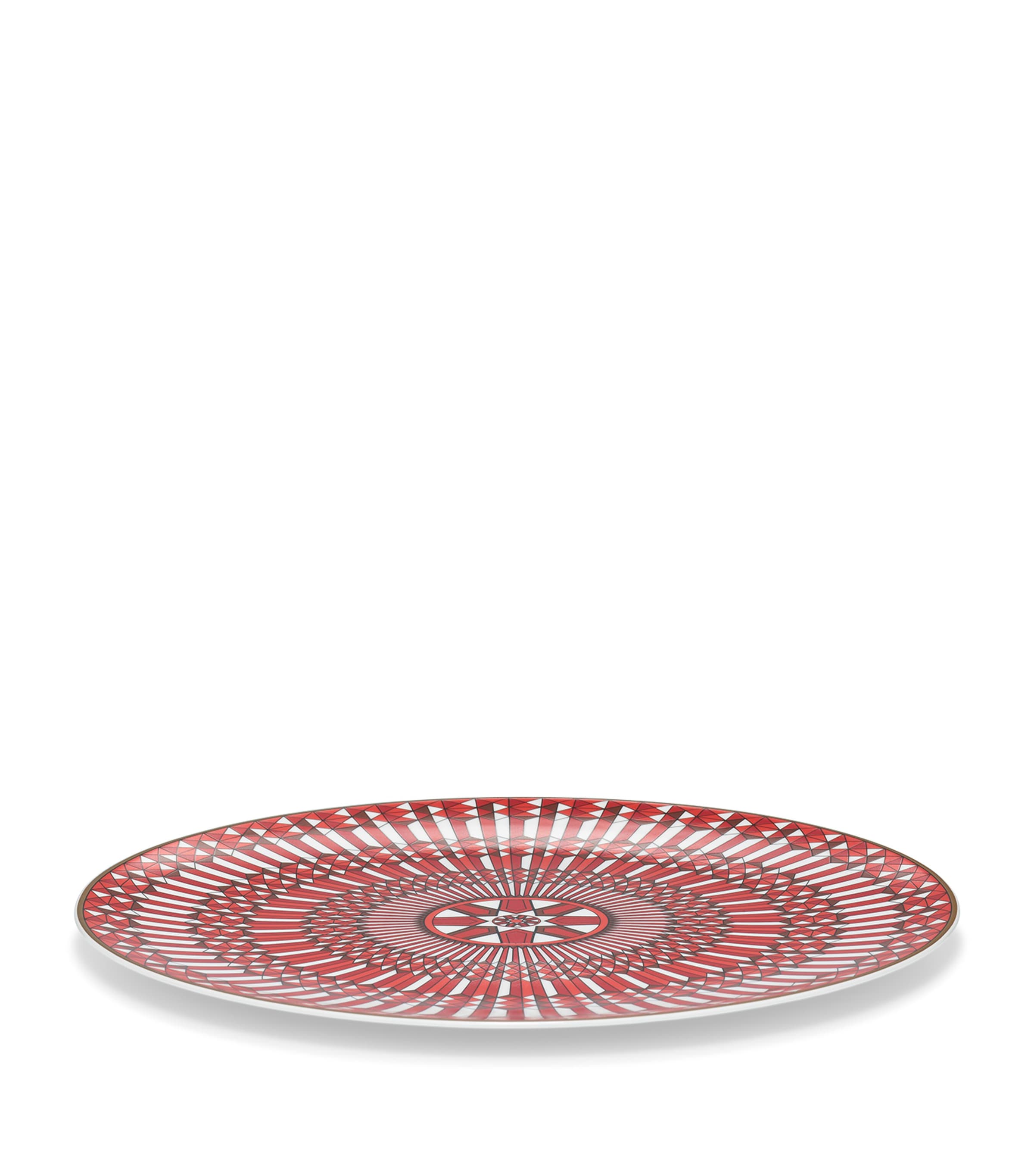 Arcadia Red Show Plate (31cm) CLEAR Image 2