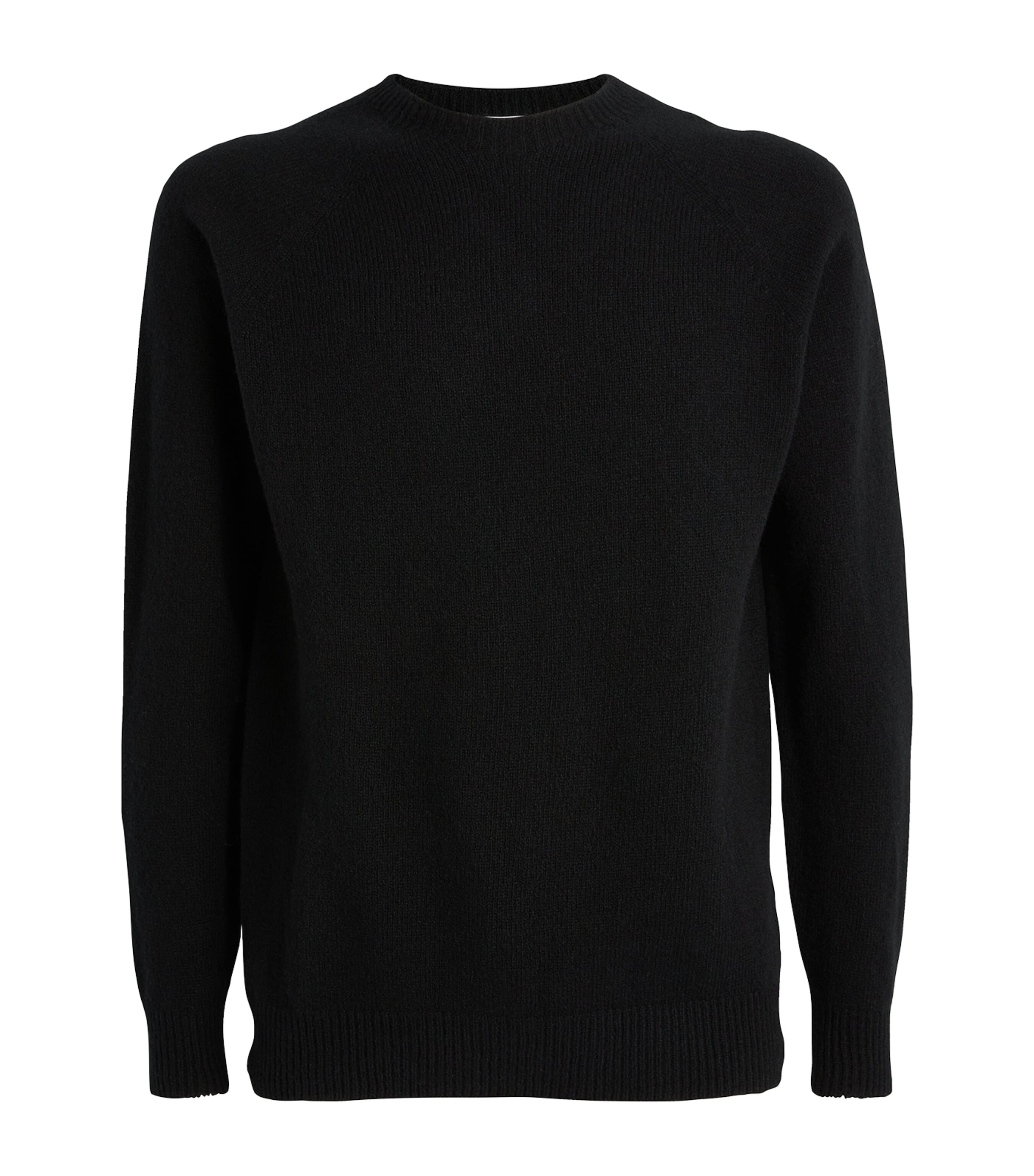 Sunspel Lambswool Sweater In Black