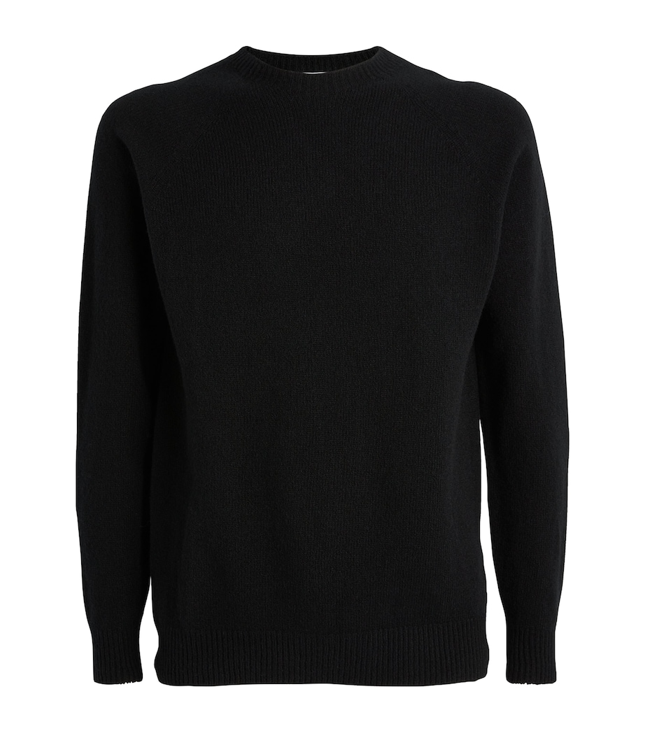 Lambswool Sweater BLACK Image 1