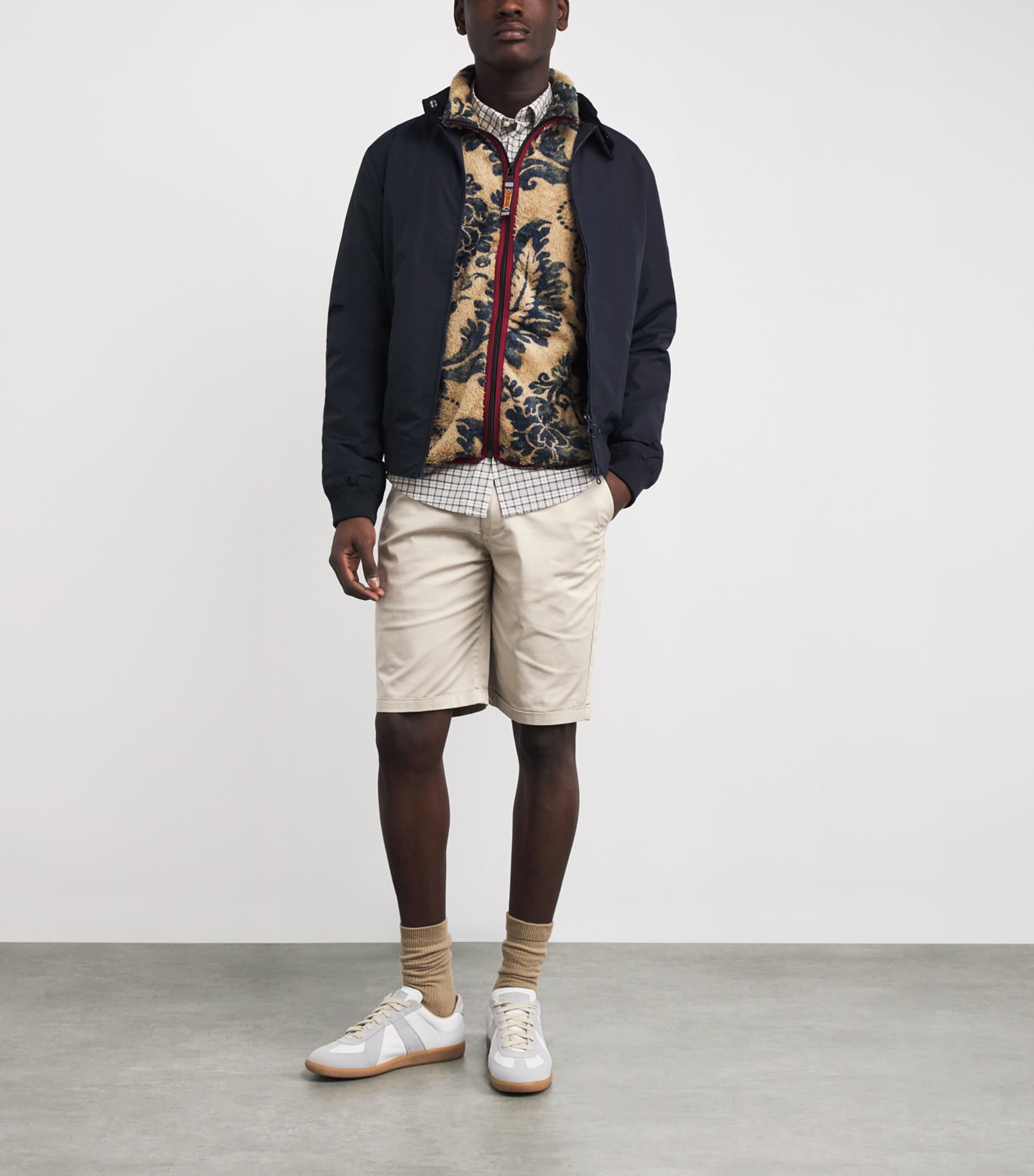 Stretch-Cotton Smart Chino Shorts MISTGY18 Image 2