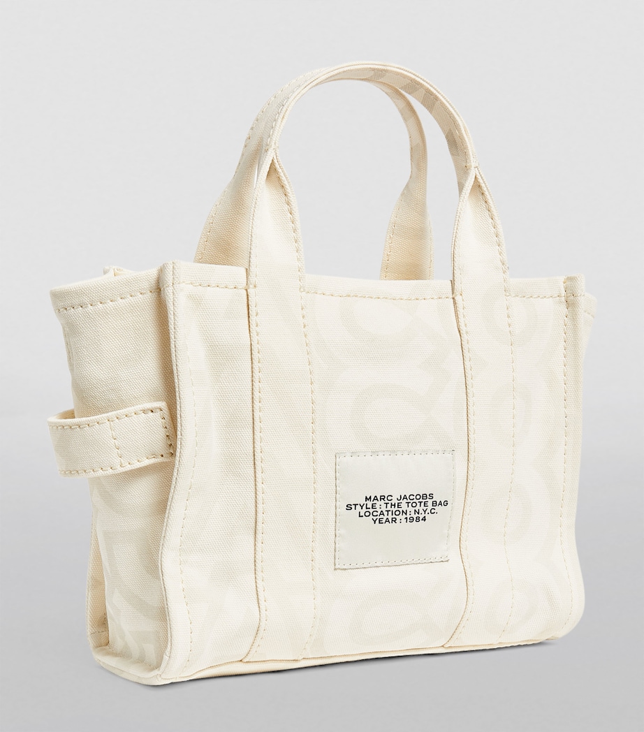 The Marc Jacobs Mini The Monogram Tote Bag 142 EGGSHELL Image 2