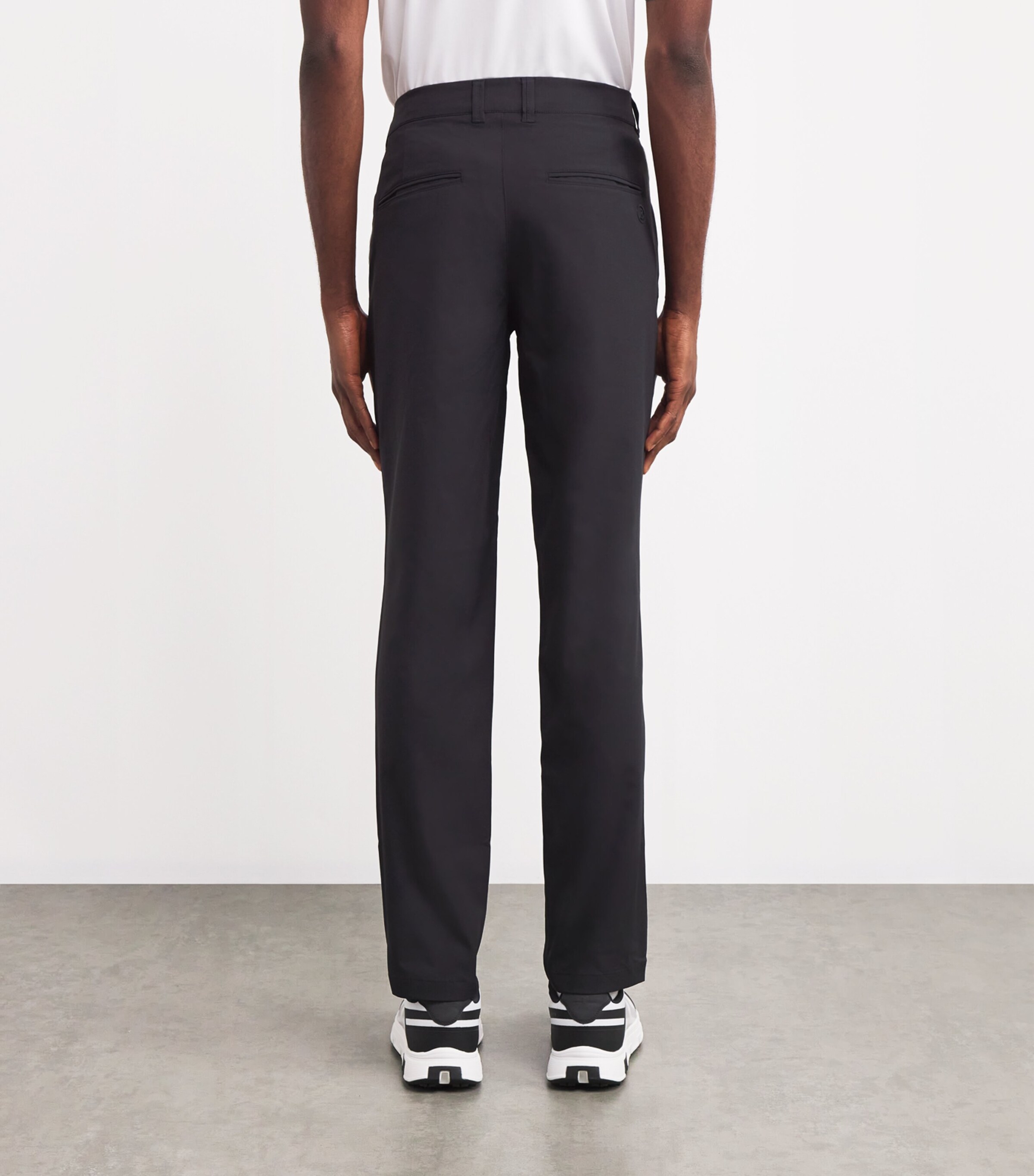 Slim Trousers 026 BLACK Image 4