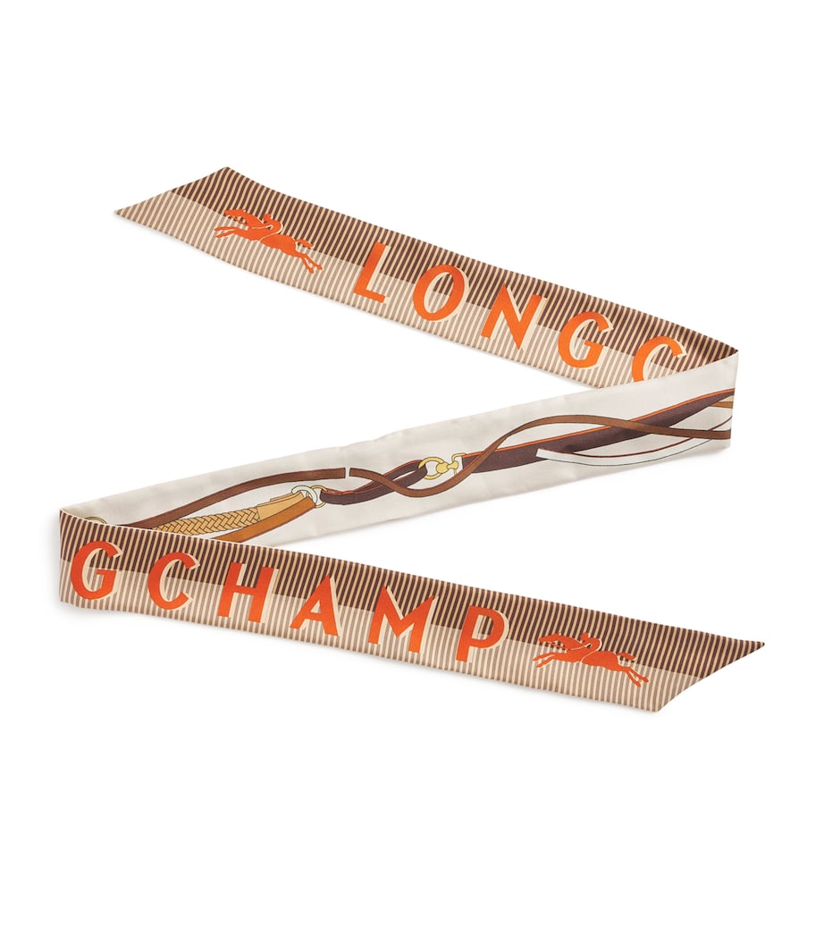 Longchamp Silk A Tout Allure Scarf Paper Image 1