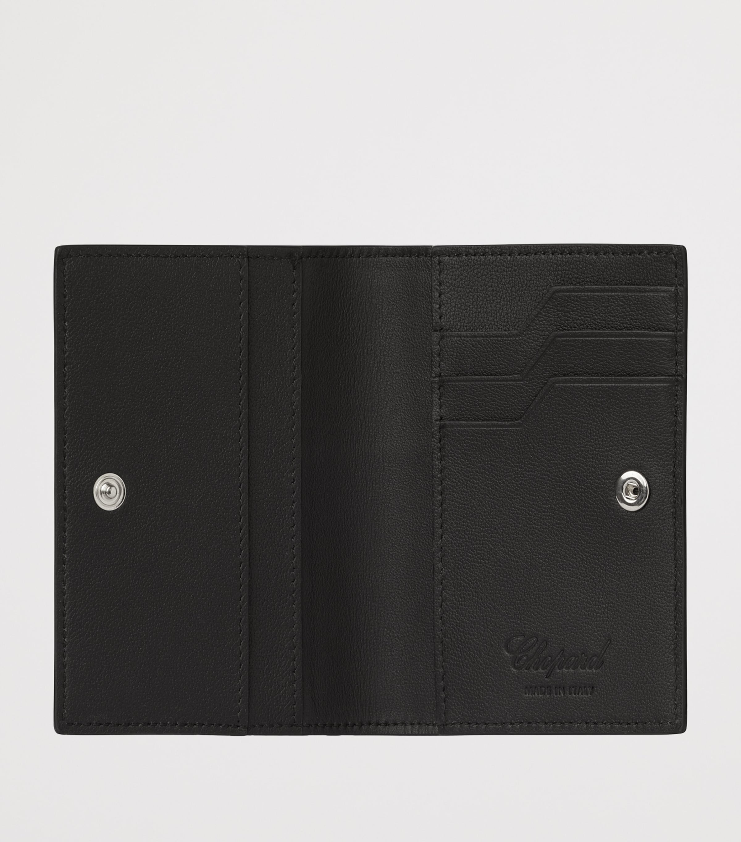 Leather Heritage Card Holder BLACK Image 2