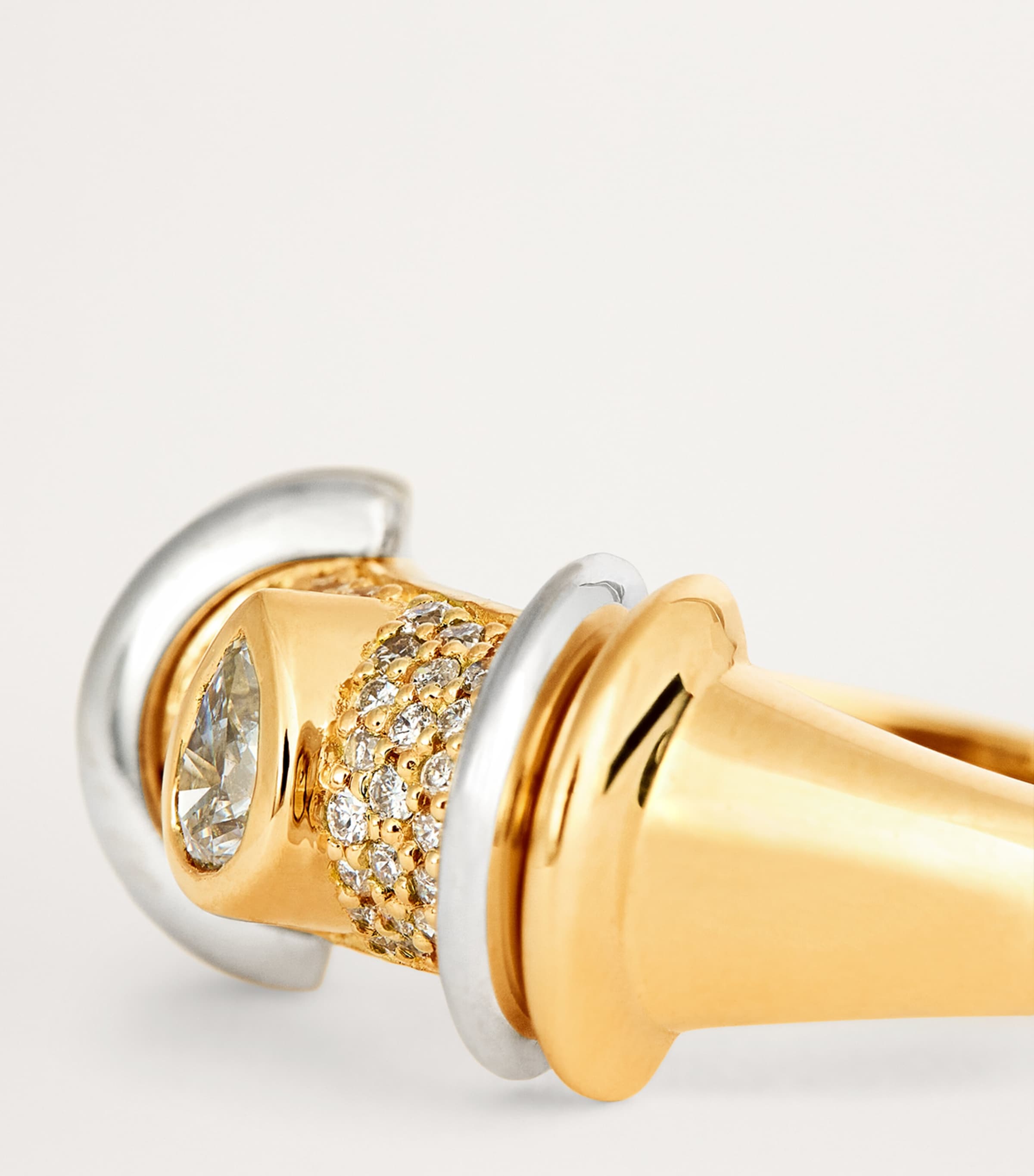 Yellow Gold and Diamond Lot N*91 Ring YELLOW GOLD Image 6