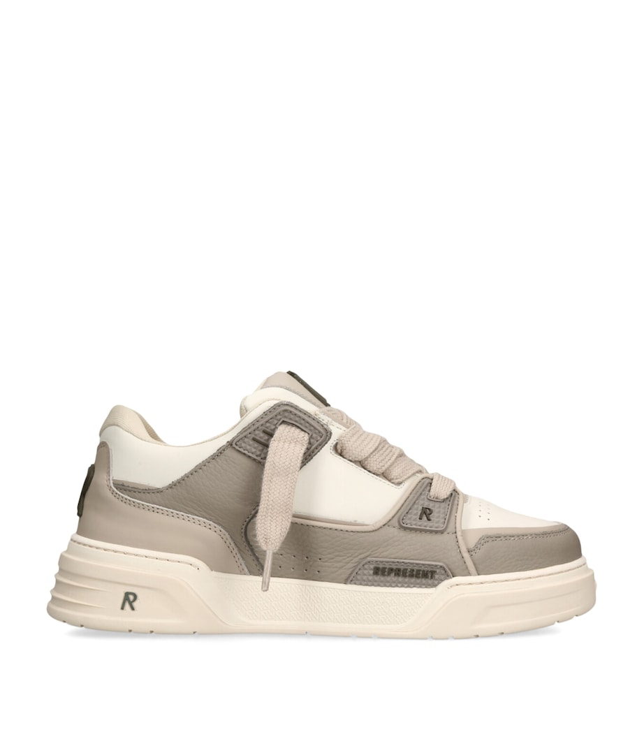 Leather Studio Sneakers BROWN/OTH Image 1