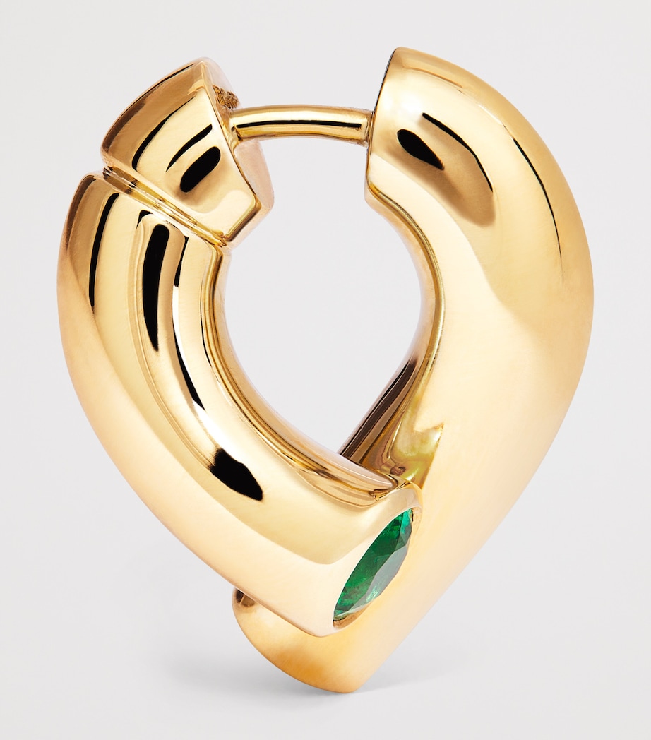 Yellow Gold and Emerald Oera Earrings YELLOW GOLD Image 4