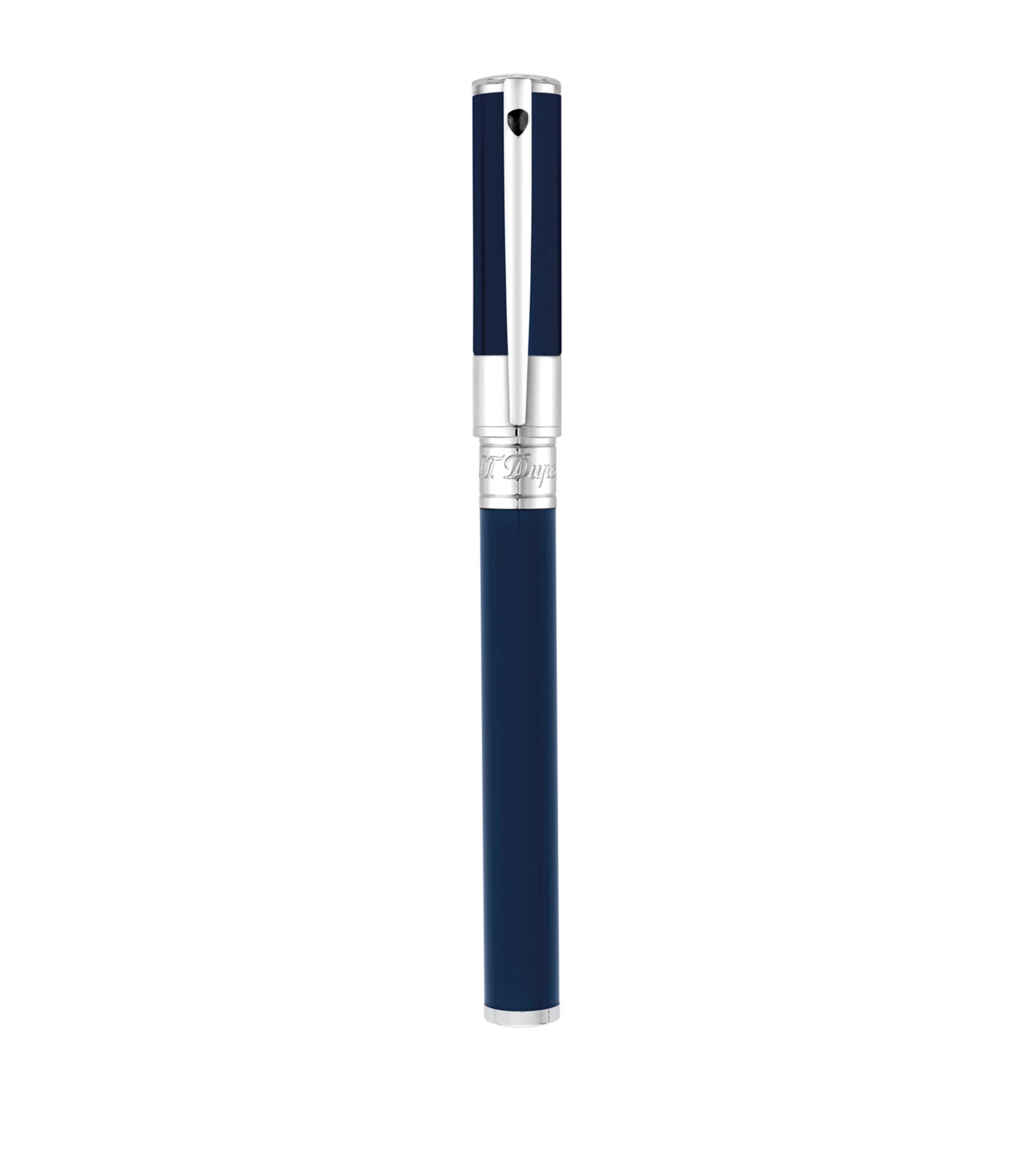 Shop St Dupont S. T. Dupont D-initial Rollerball Pen In Blue