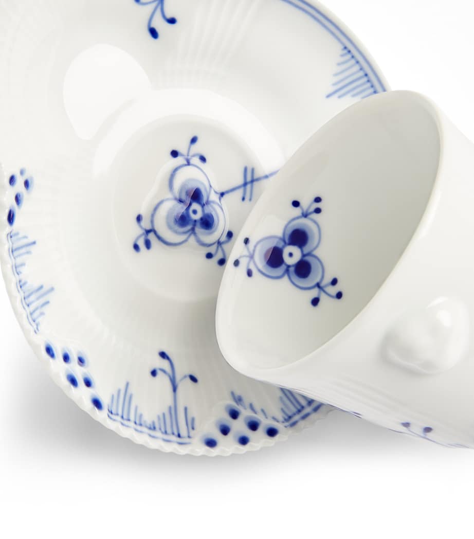 Royal Copenhagen Blue Elements Espresso Cup and Saucer Blue Image 2