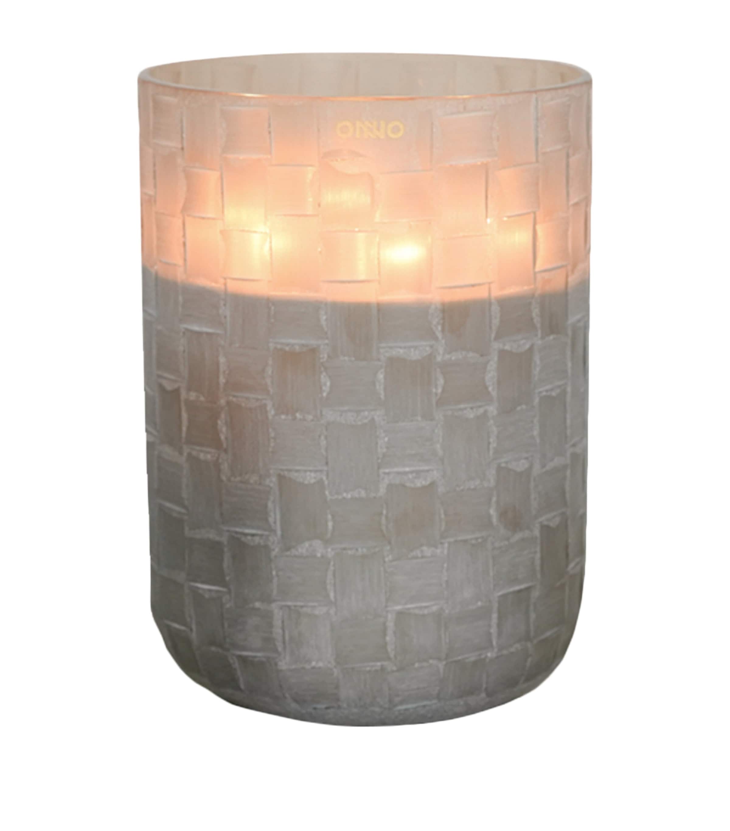 Onno Extra Large Precious Oud Chess Candle In Gray
