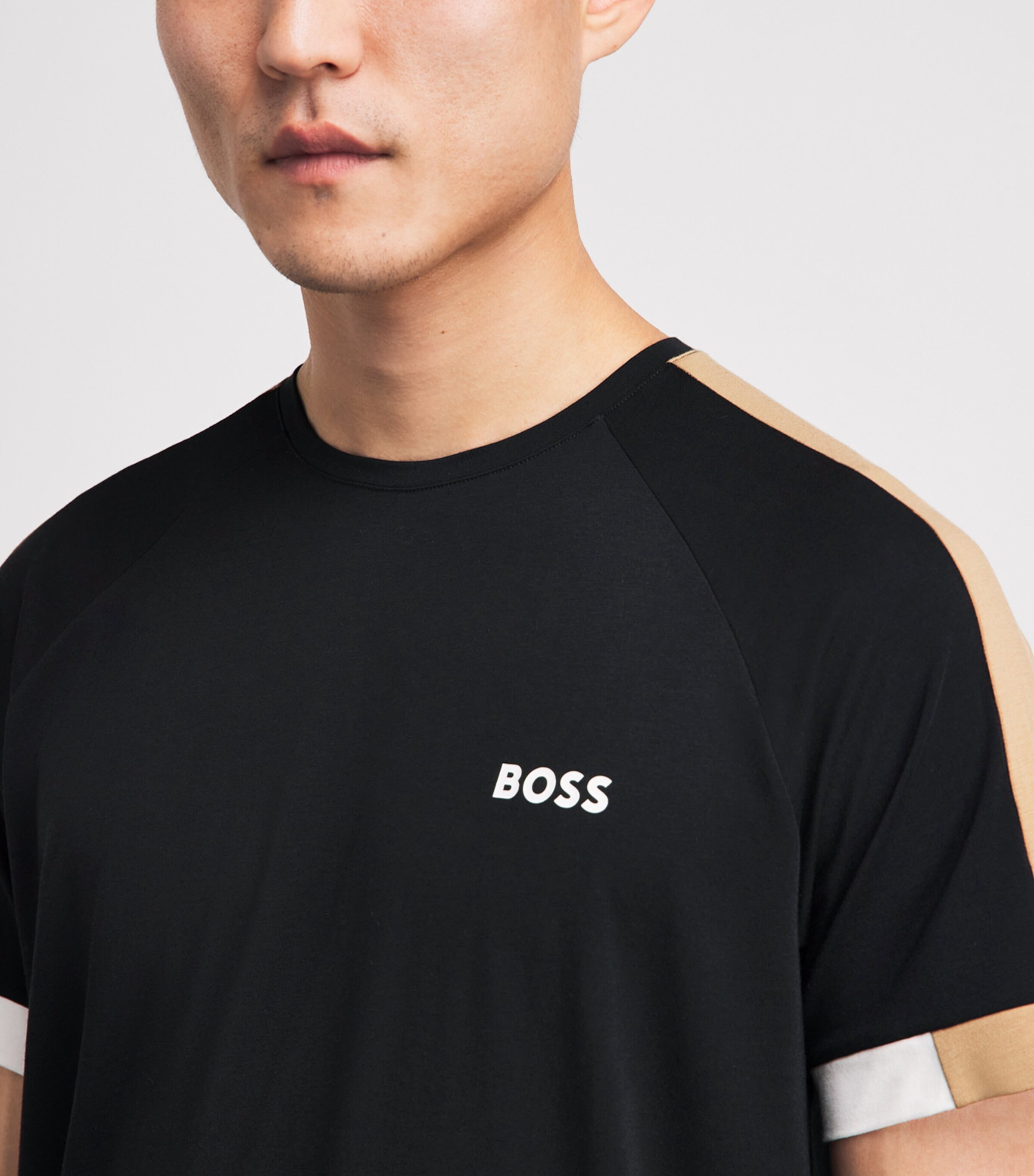 BOSS Mens Balance T-Shirt Black Image 3