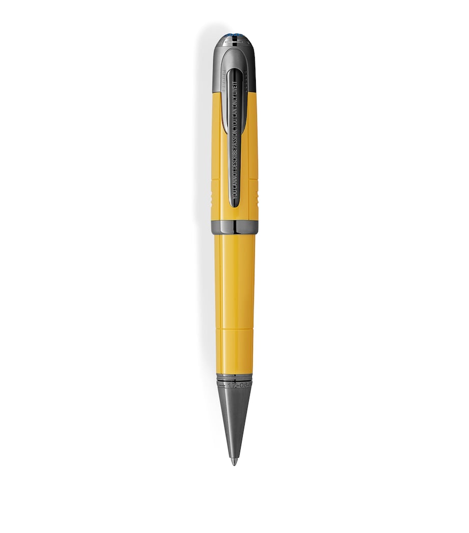 Montblanc Great Characters Enzo Ferrari Ballpoint Pen Yellow Image 1