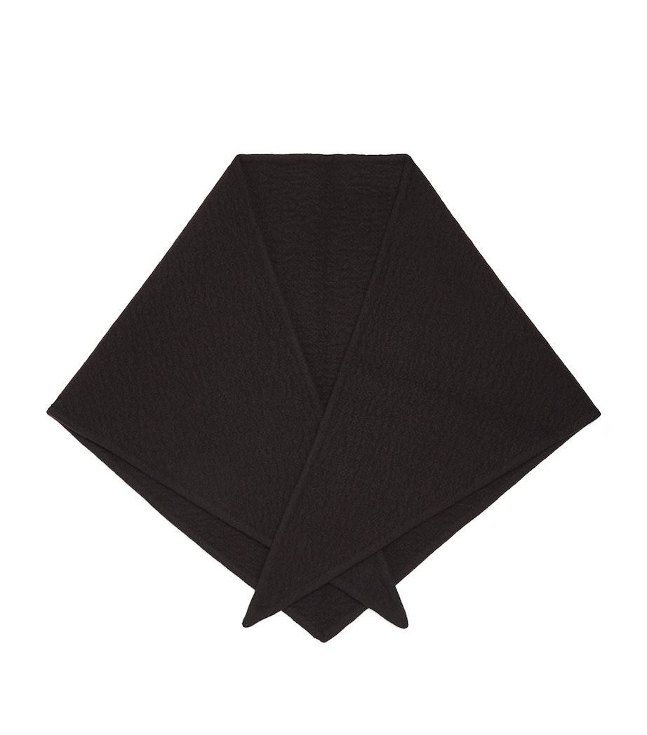 Cashmere-Wool Triangle Scarf 2000 Image 1