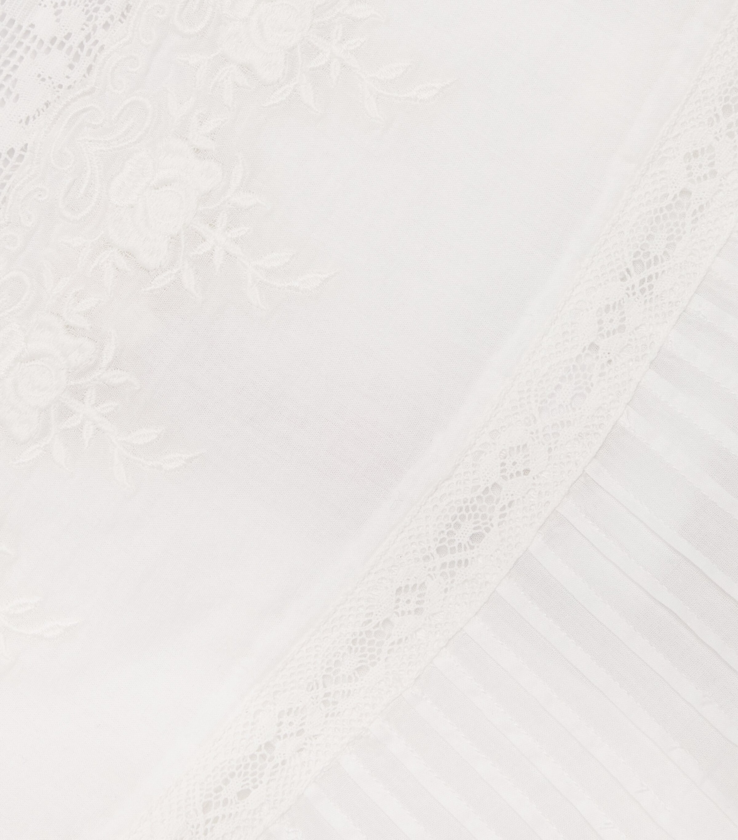 LoveShackFancy Cotton Lace-Trim Zuri Dress (7-14 Years) Whitewhite Image 3