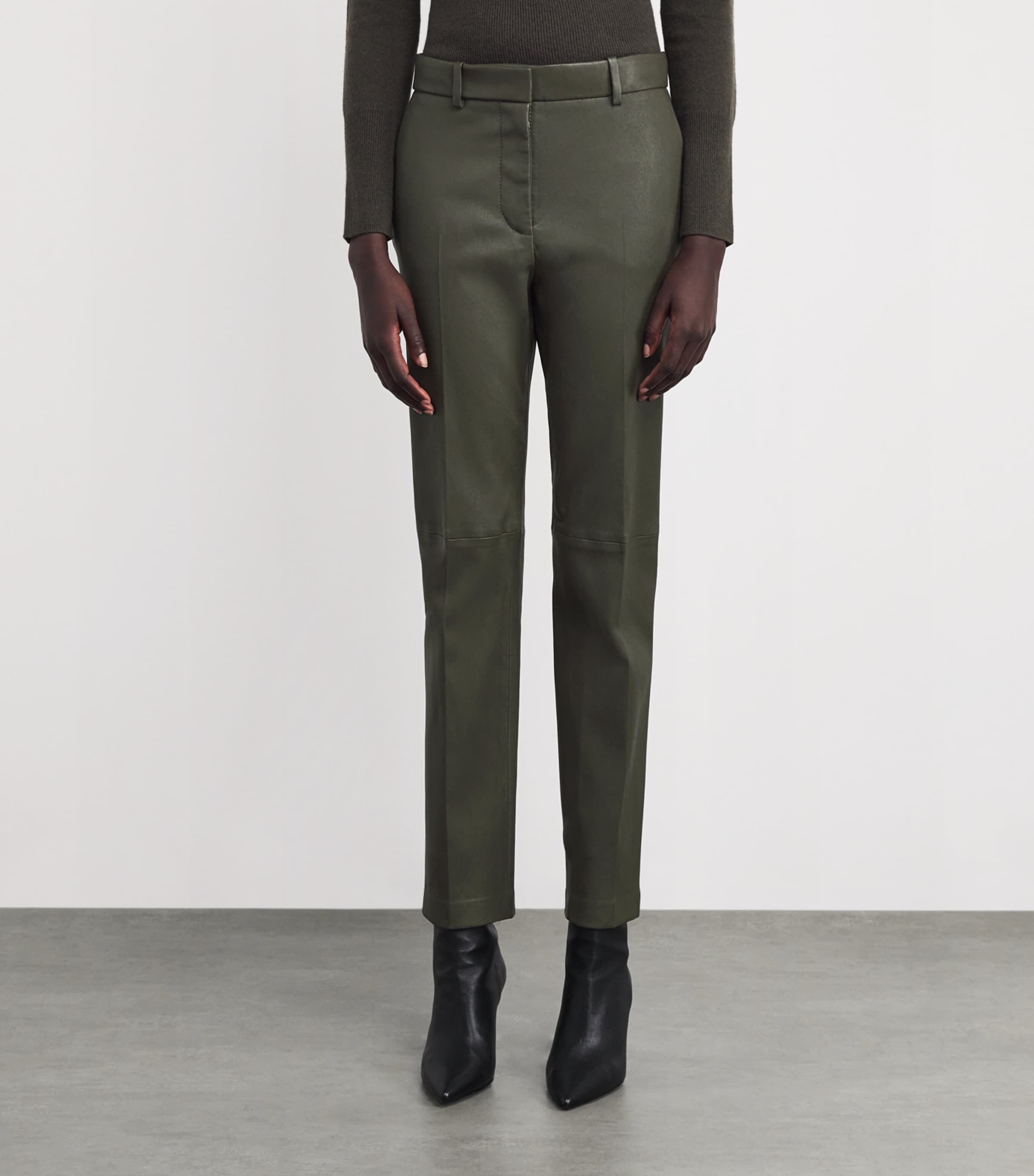 Coleman Leather Trousers PALM LEAF Image 3