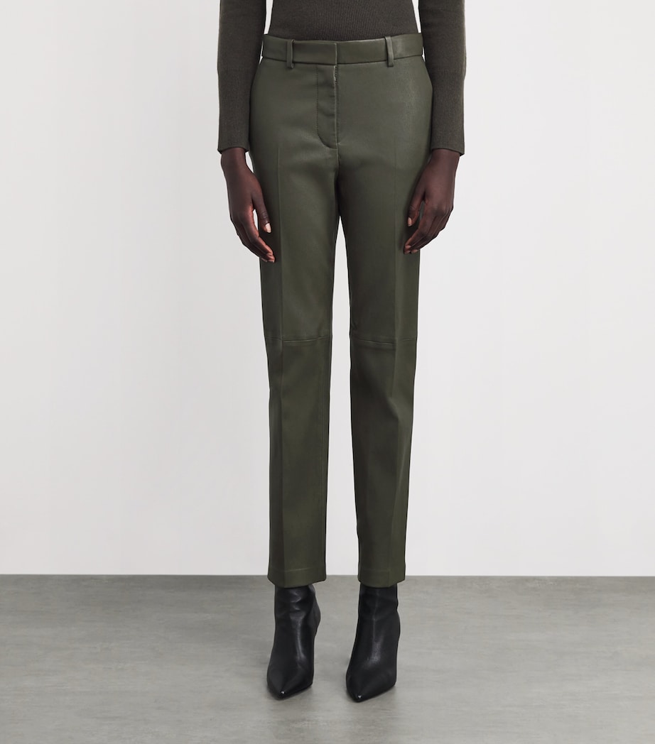 Coleman Leather Trousers PALM LEAF Image 3