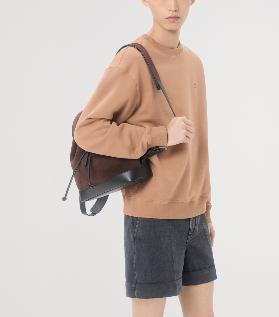 Valentino Mens Cotton VLogo Sweatshirt Image 6