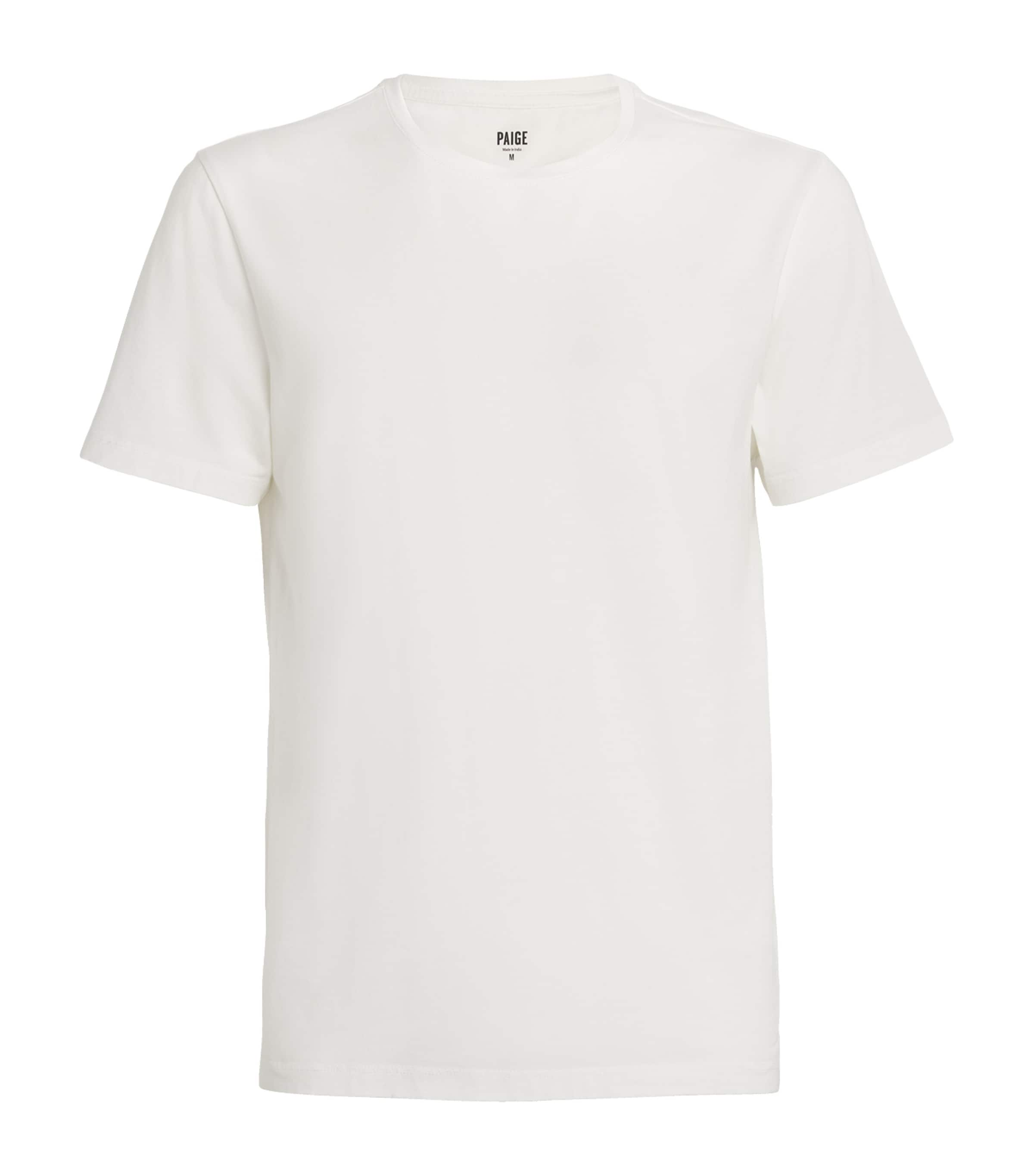 Shop Paige Crew-neck T-shirt In White