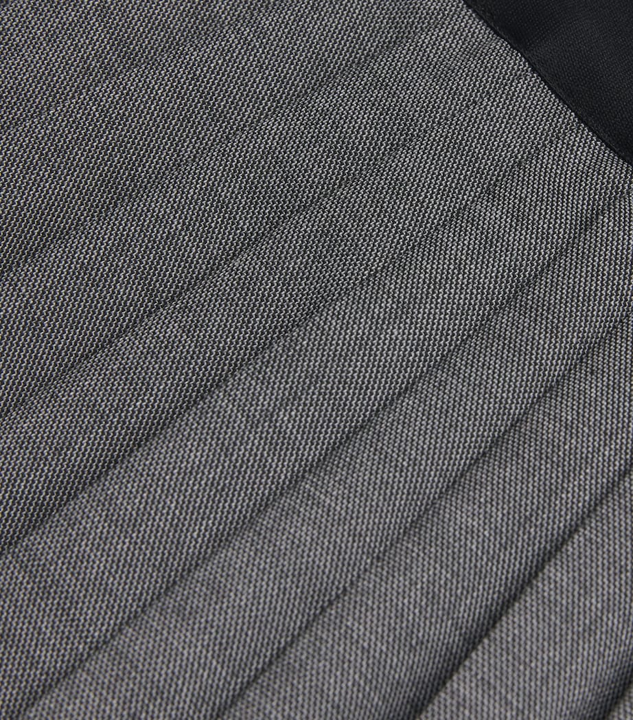 Pleated Mini Skort GREY Image 5