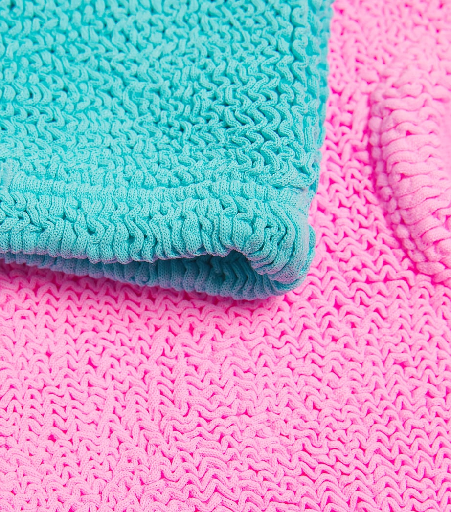 Two-Tone Lyra Bikini (7-12 Years) BUBBLEGUM/AQUA Image 3