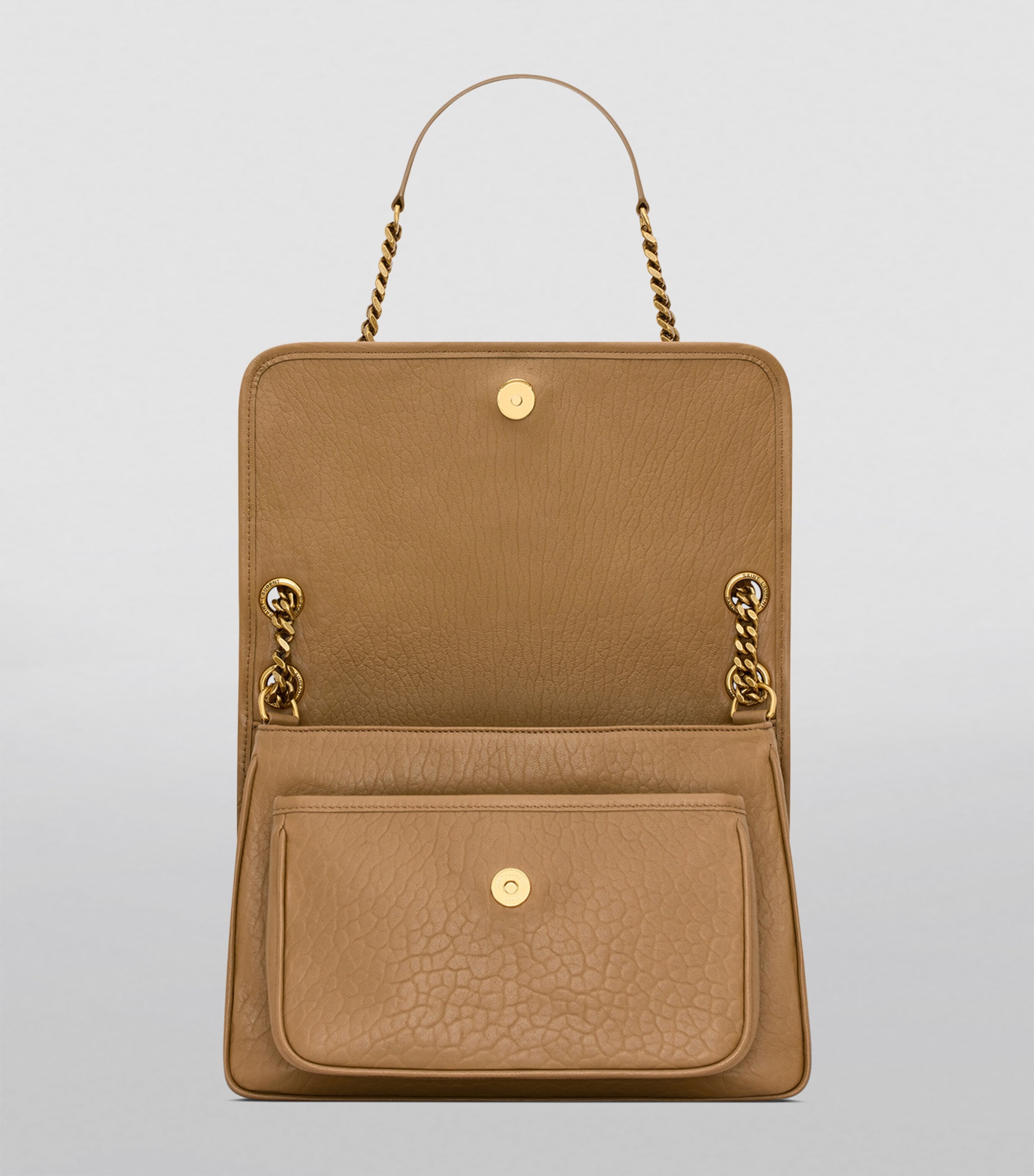Saint Laurent Medium Leather Niki Shoulder Bag | Harrods UK