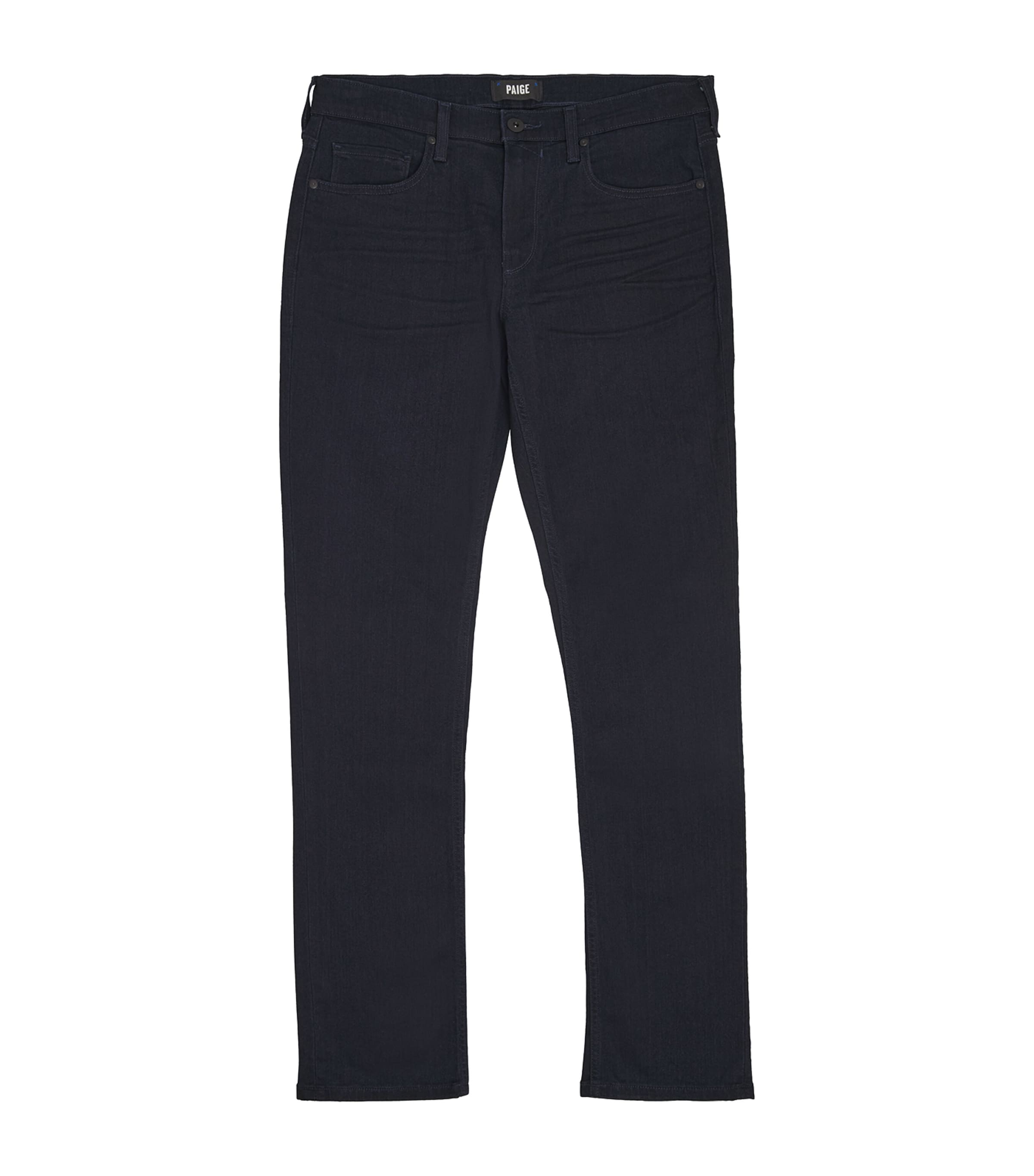 Paige Federal Slim Jeans In Navy