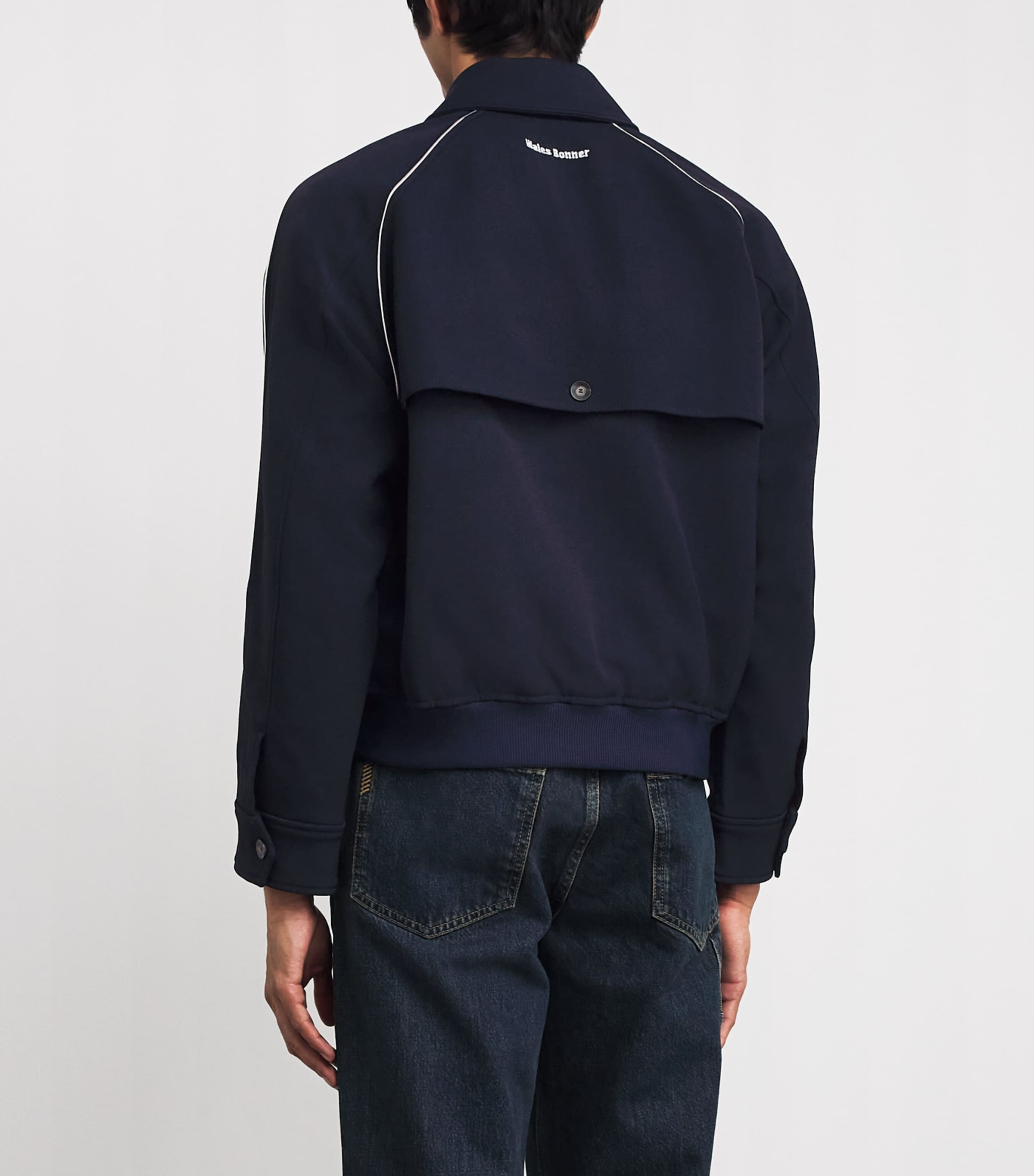 Wales Bonner Navy Twill Voice Jacket | Harrods US