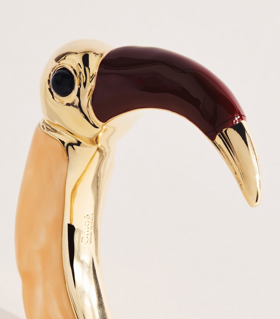 Chloé Tropicus Toucan Cuff Bracelet Multicolor Pink Image 3
