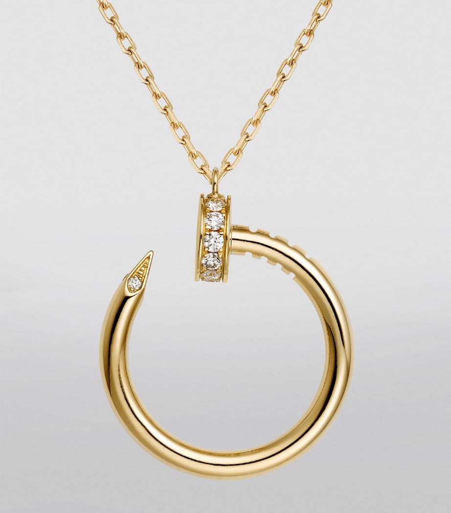 Yellow Gold and Diamond Juste un Clou Necklace YELLOW GOLD Image 3