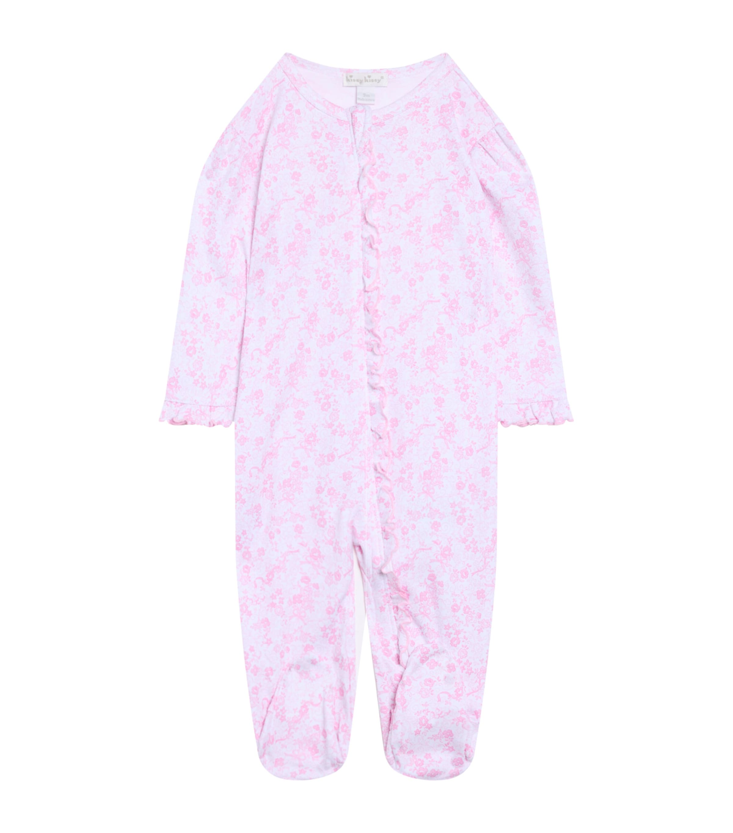 Kissy Kissy English Roses Print All-in-one In Pink