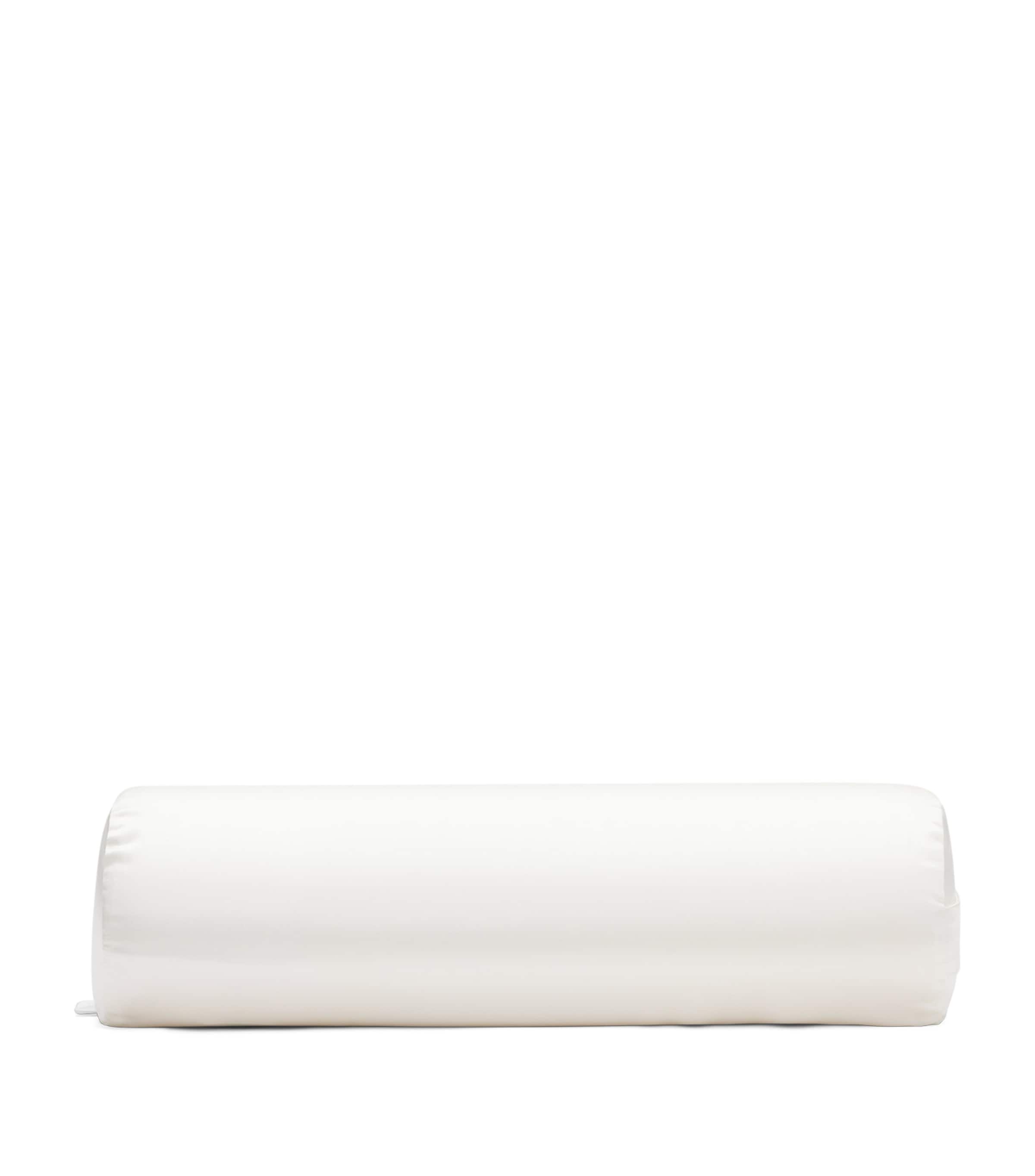 Boost Pillow with Silk Pillowcase (20cm x 47cm) WHITE Image 2