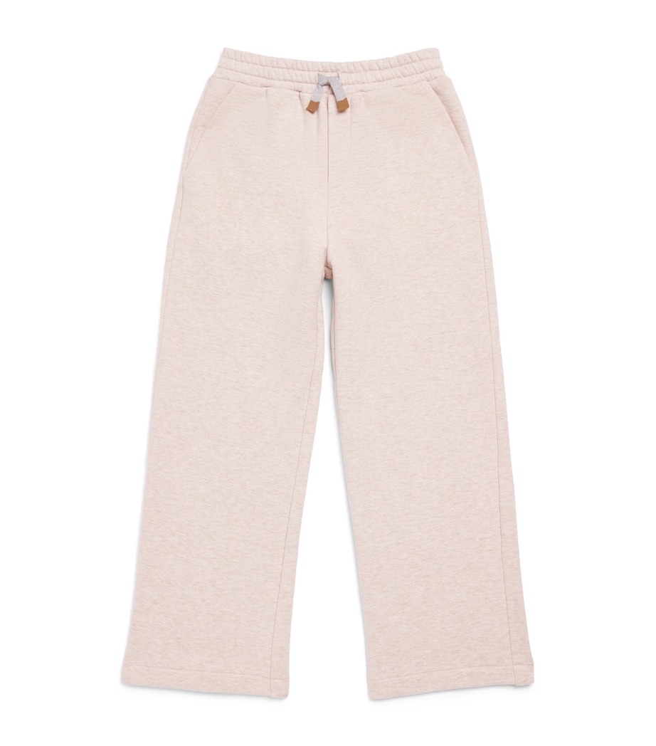Eleventy Kids Cotton-Cashmere Sweatpants (2-16 Years) Beige Medio Mel Image 1