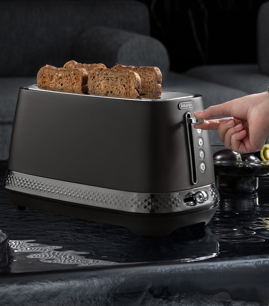 Stainless Steel Diadema Toaster BLACK Image 2