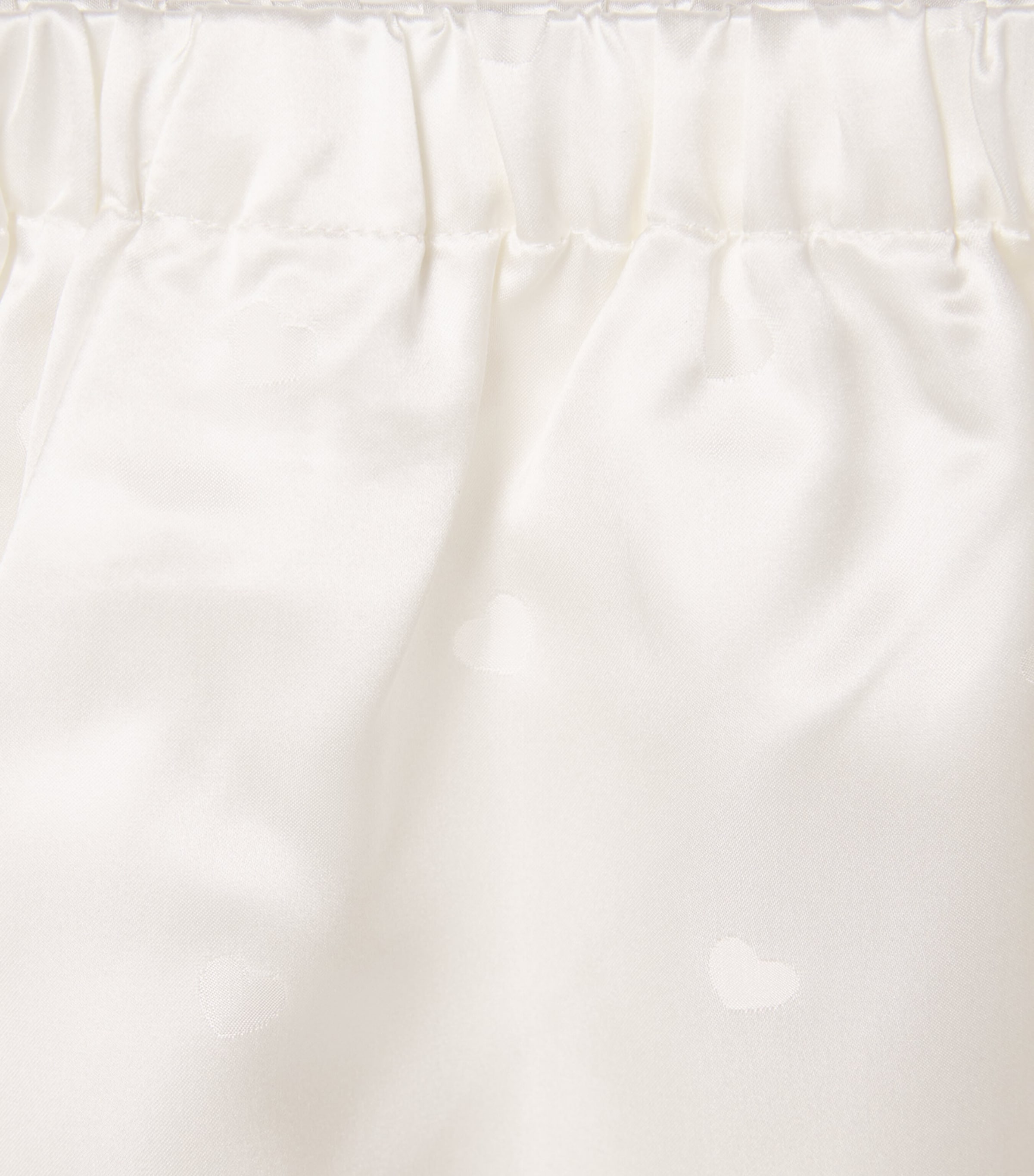 MANITO Womens Silk Sweetie Pyjama Set White Image 6