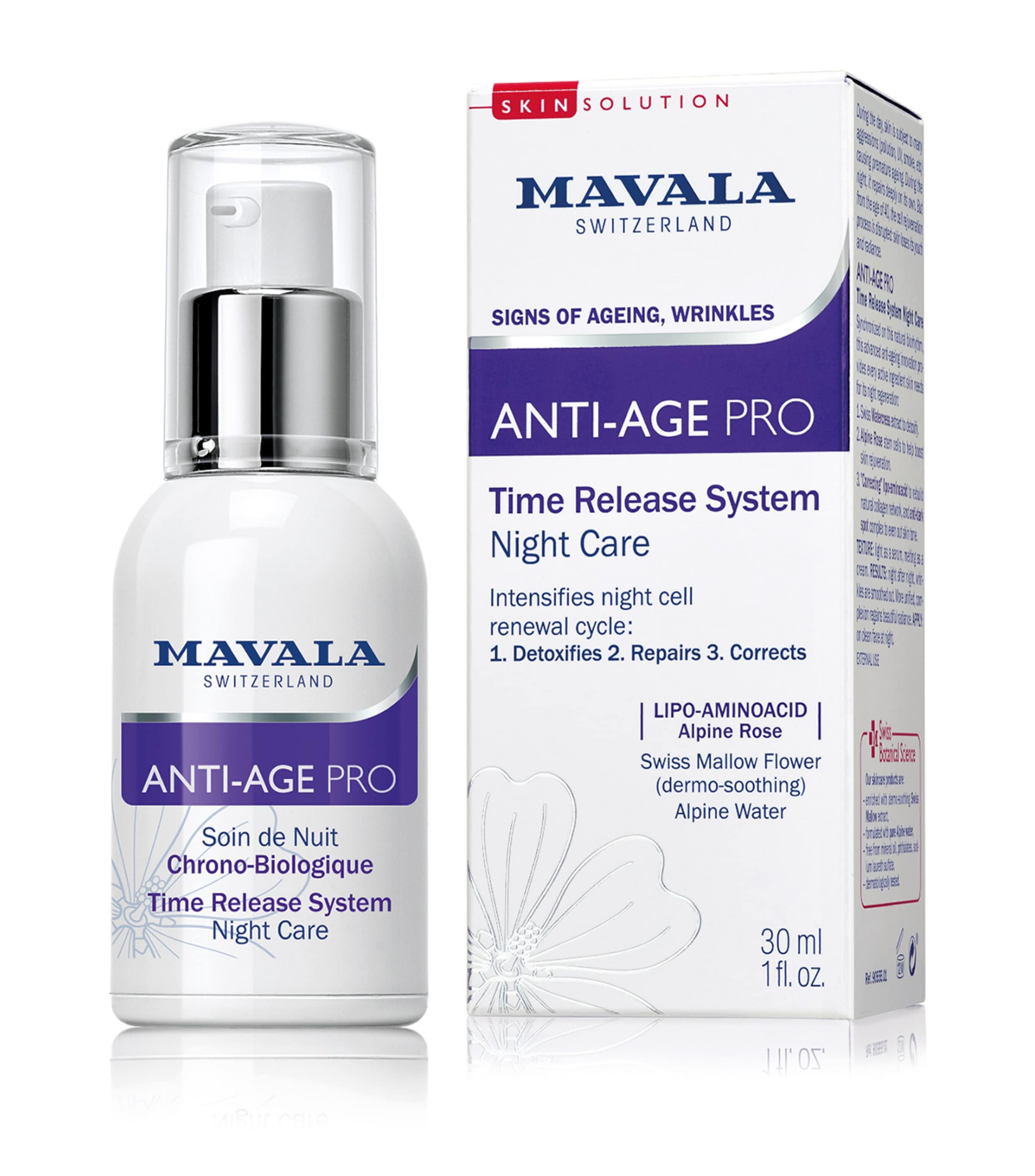 Mavala Anti-age Pro Time Release System Night Care