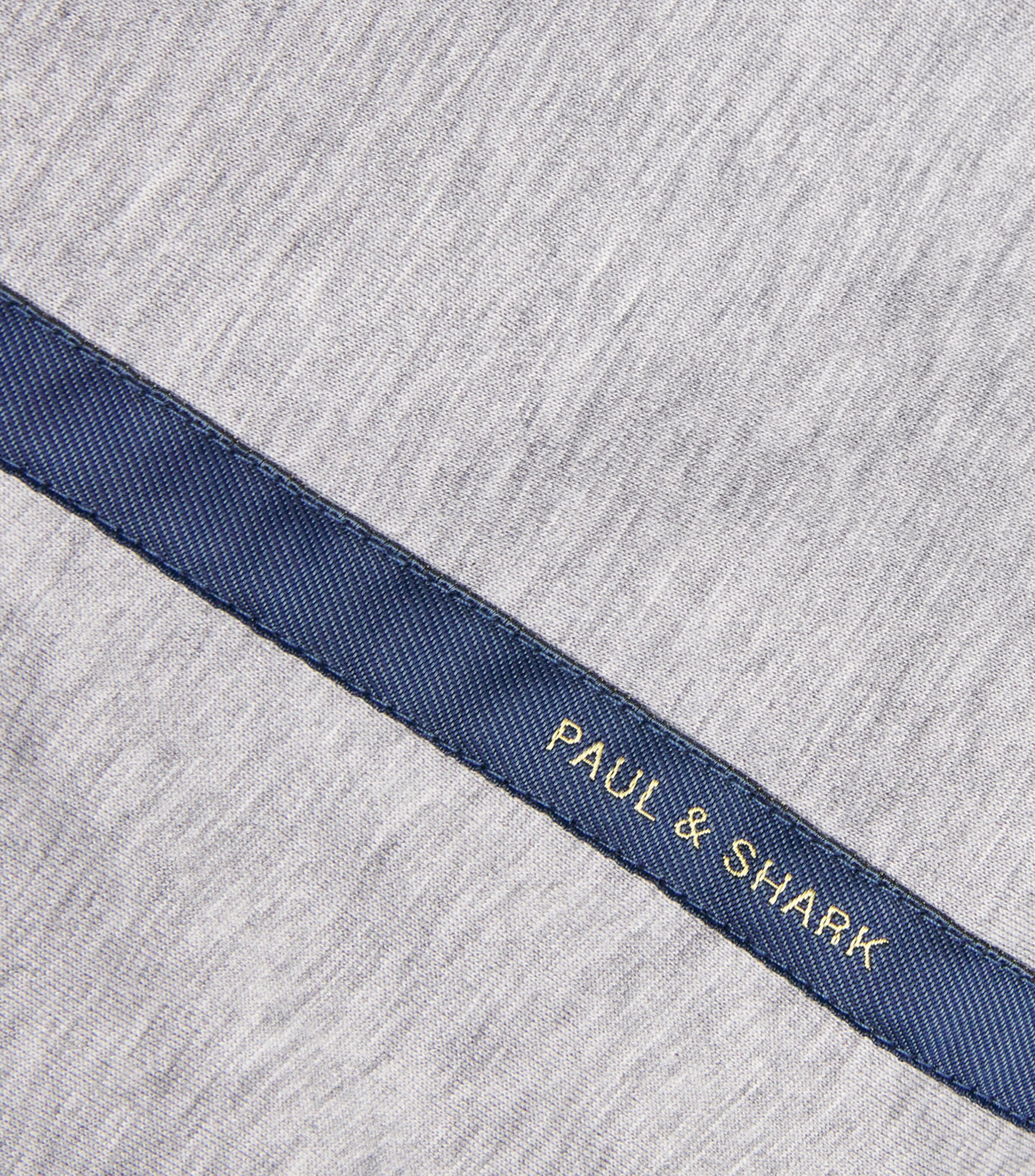 Paul & Shark Mens Typhoon Silk Bomber Jacket Suede Image 5