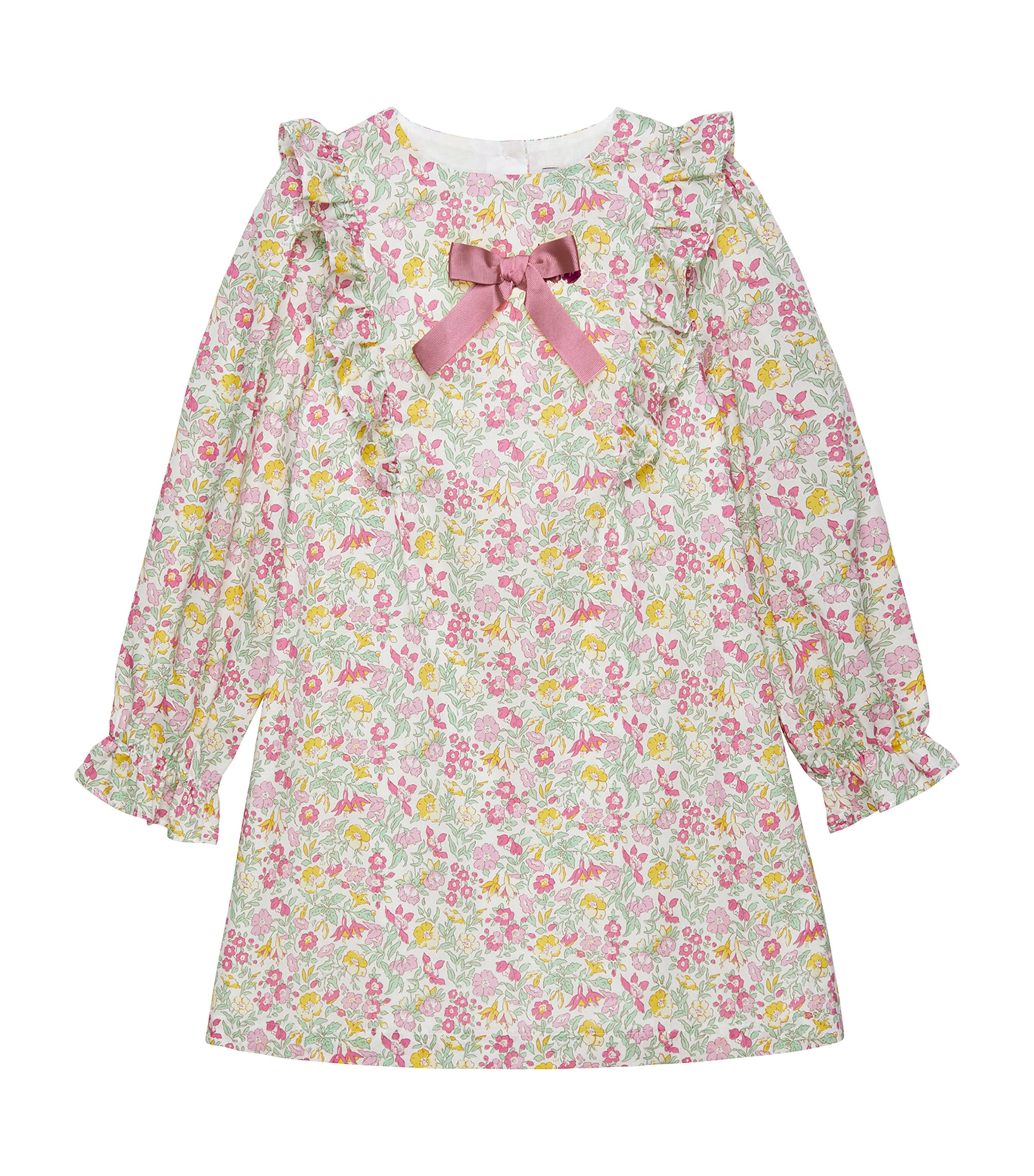 Trotters Mamie Bow Dress In Pink