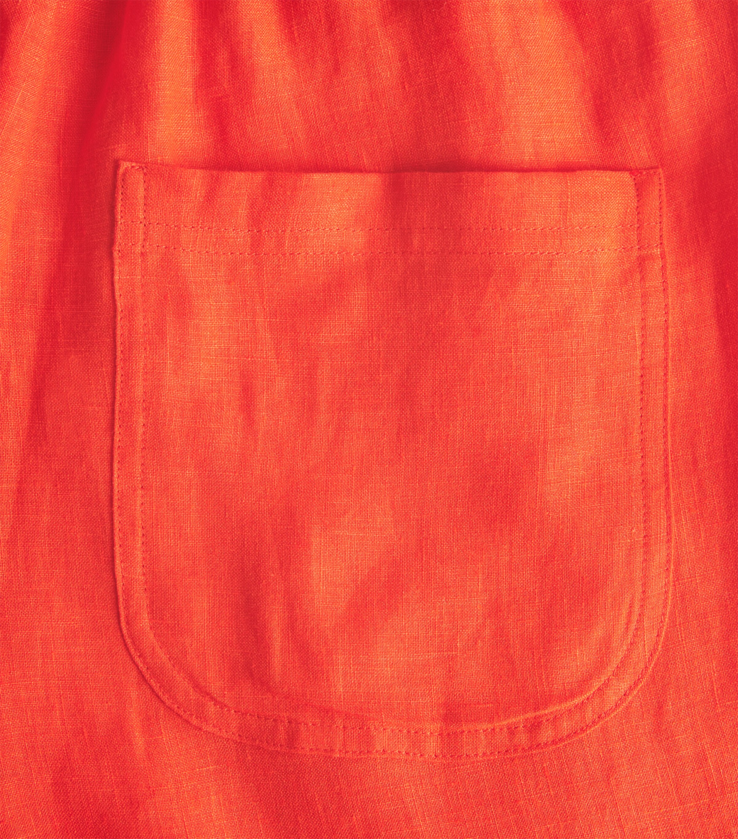 Eres Womens Linen Wide-Leg Trousers Rooibos Image 6