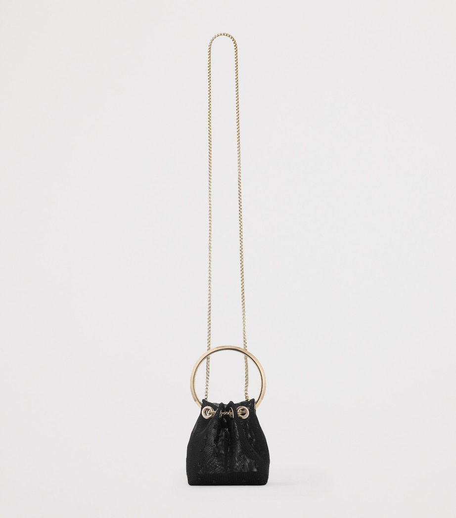 Micro Bon Bon Top-Handle Bag BLACK/LIGHT GOLD Image 4