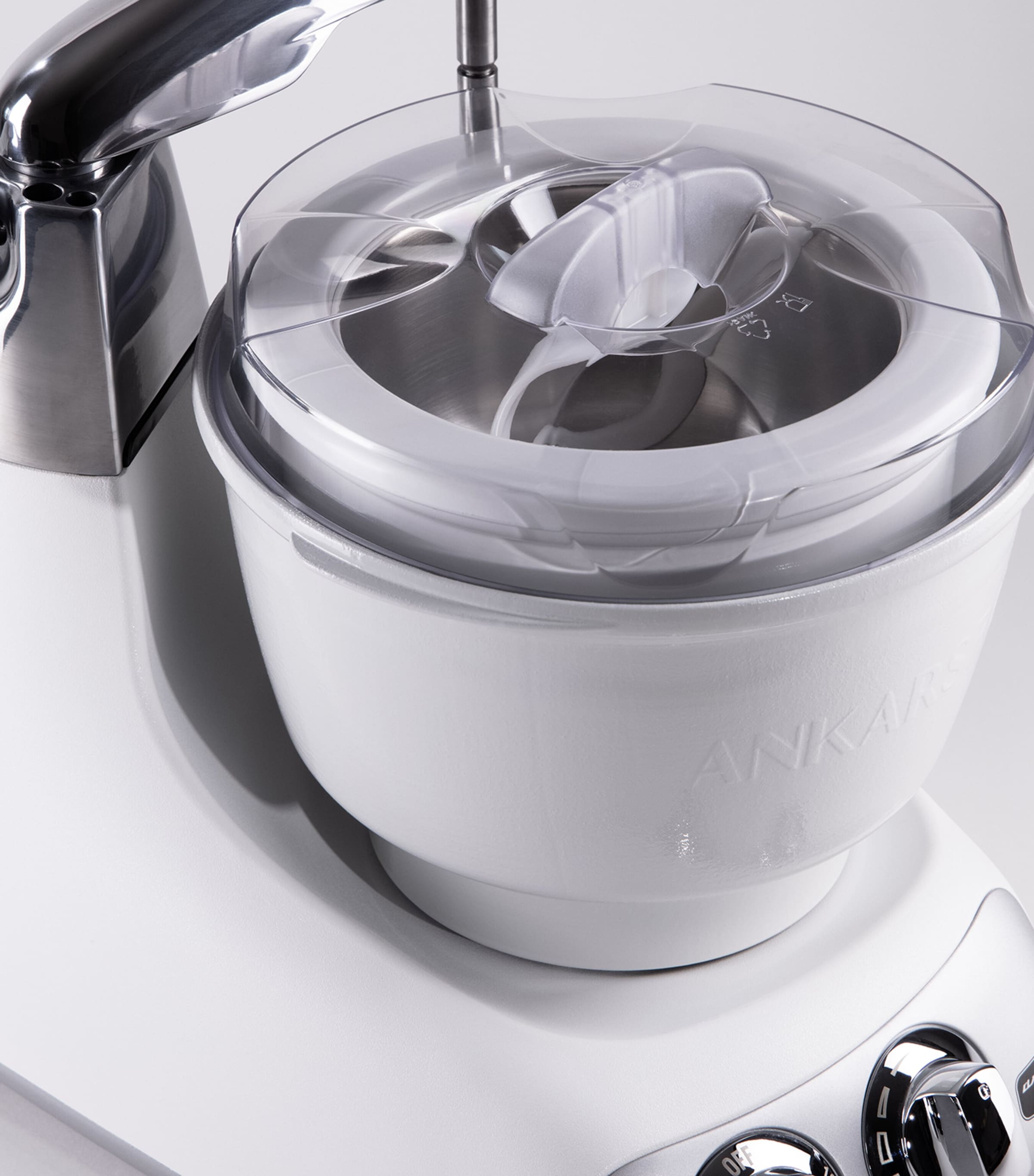 Ankarsrum Ice Cream Maker Attachment | Home New In | Kitchenware | Kitchen Appliances | Blenders | Food Processors & Mixers Ankarsrum Ice Cream Maker Attachment | Home New In | Kitchenware | Kitchen Appliances | Blenders | Food Processors & Mixers