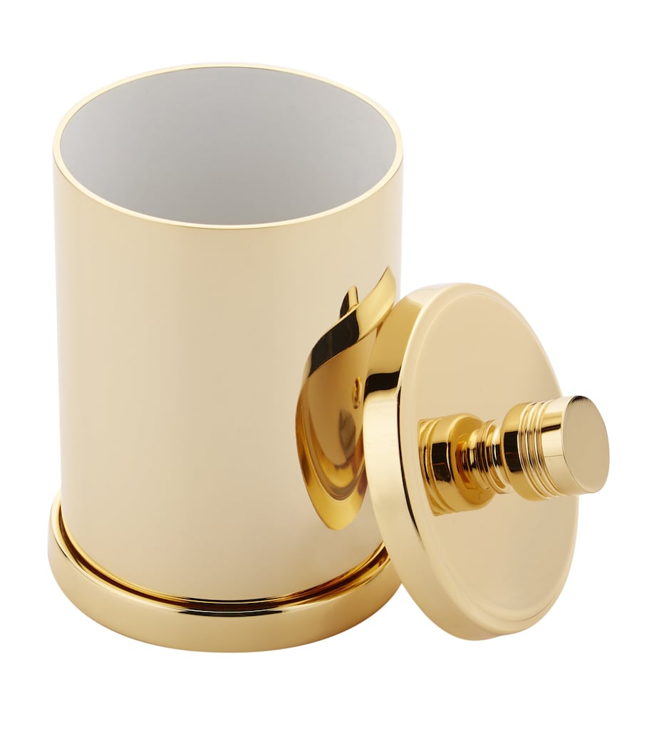 Cylinder Gold-Plated Jar GOLD Image 2