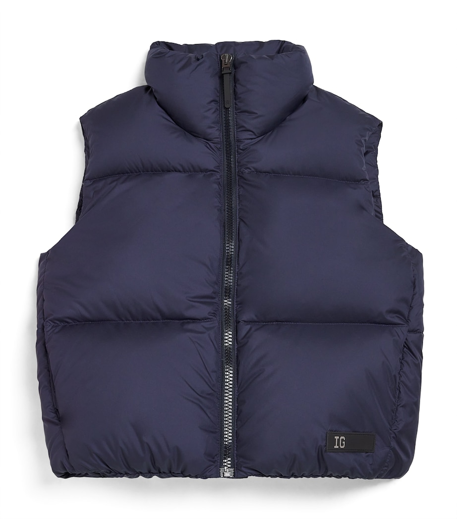 Down-Filled Gilet (2-12 Years) 497NAVY BLUE Image 1
