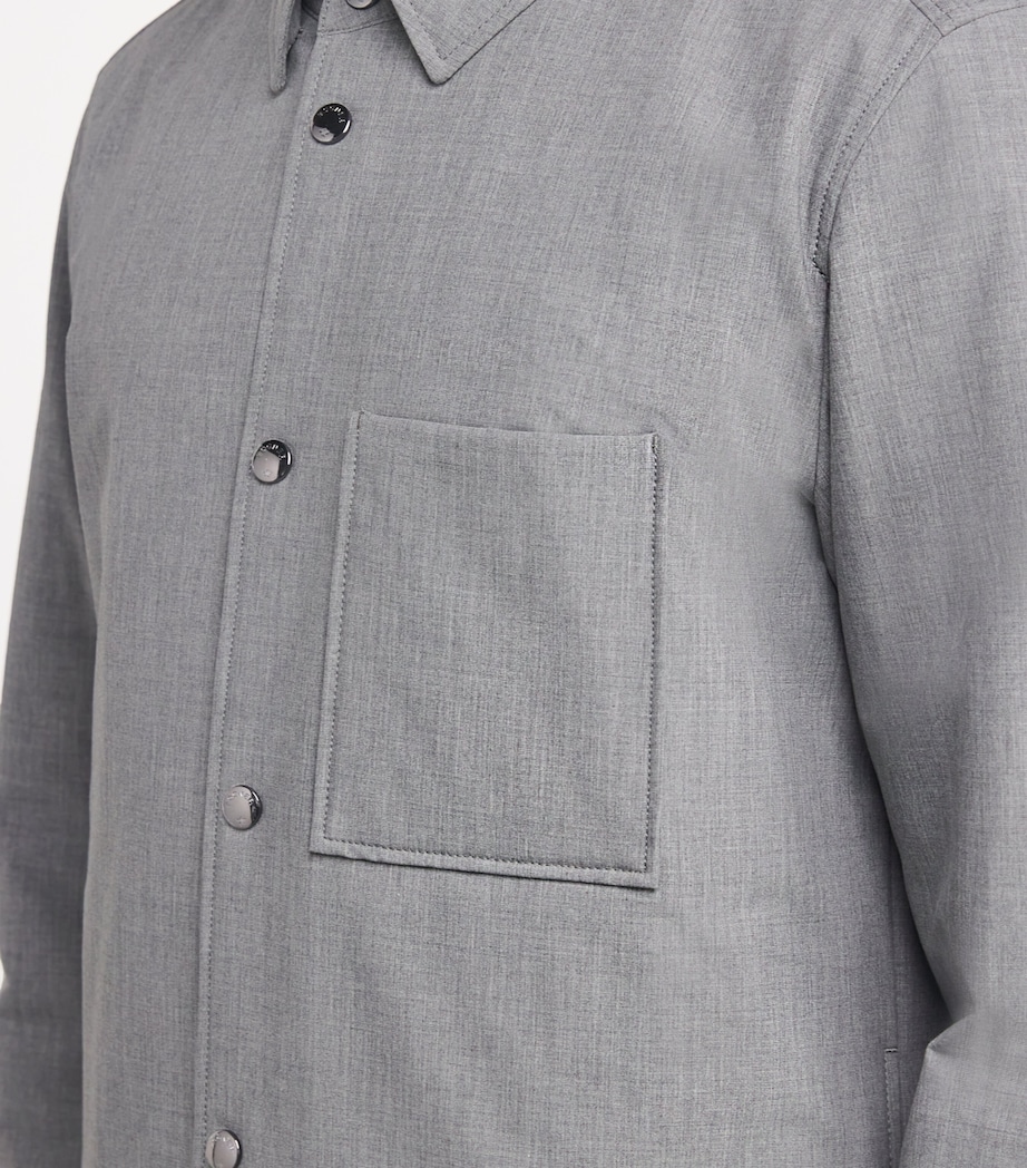 Bogner Mens Olli Overshirt Grey Melange Image 6