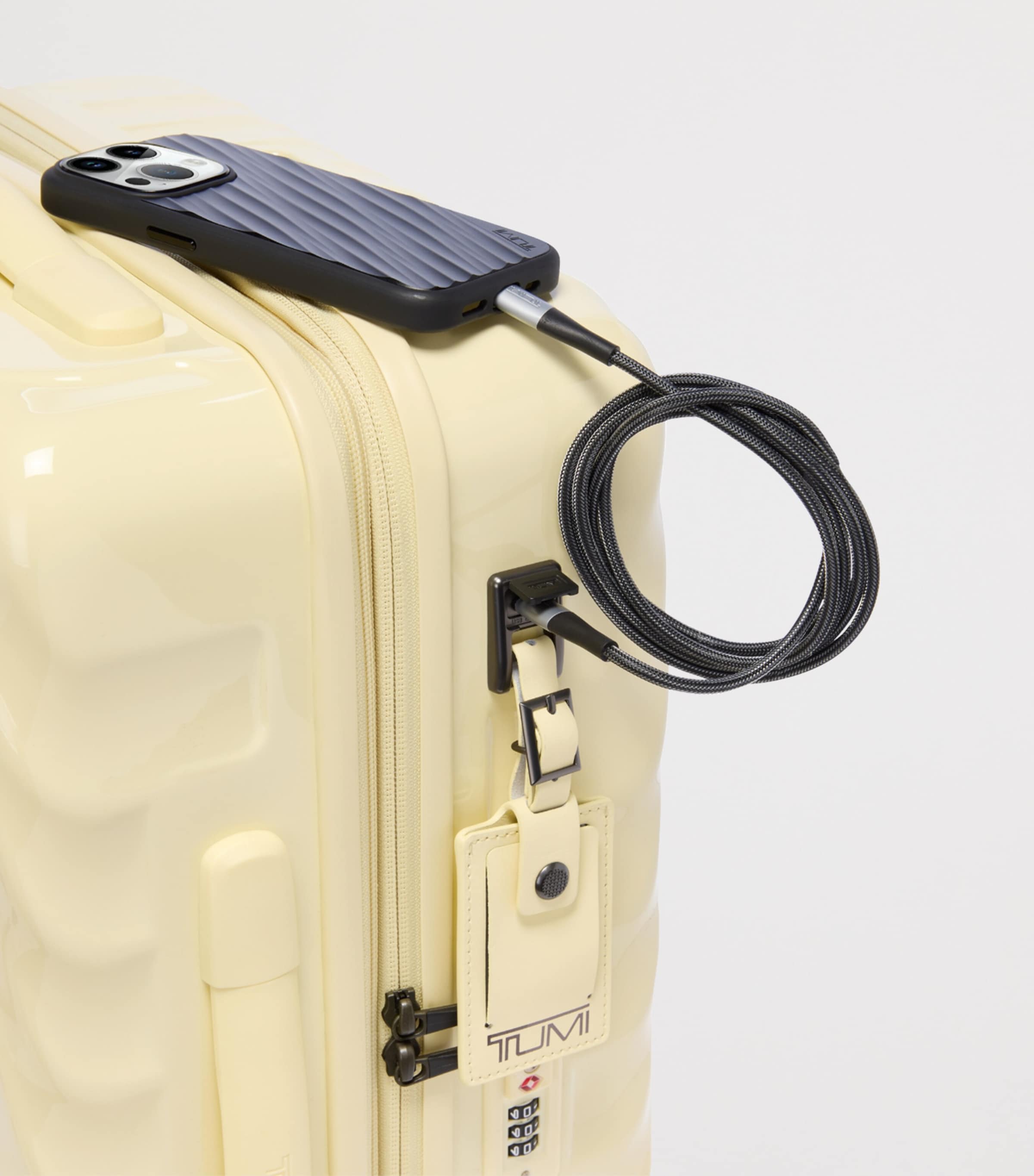 Tumi 19 Degree Poly Expandable Carry-On Suitcase (55cm) Washed Yellow Image 7