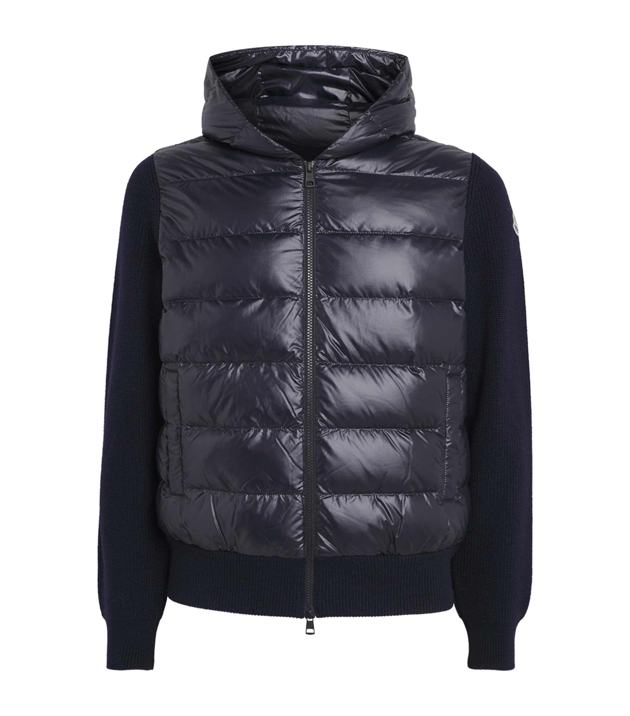 Wool Down-Front Hoodie 778 Image 1