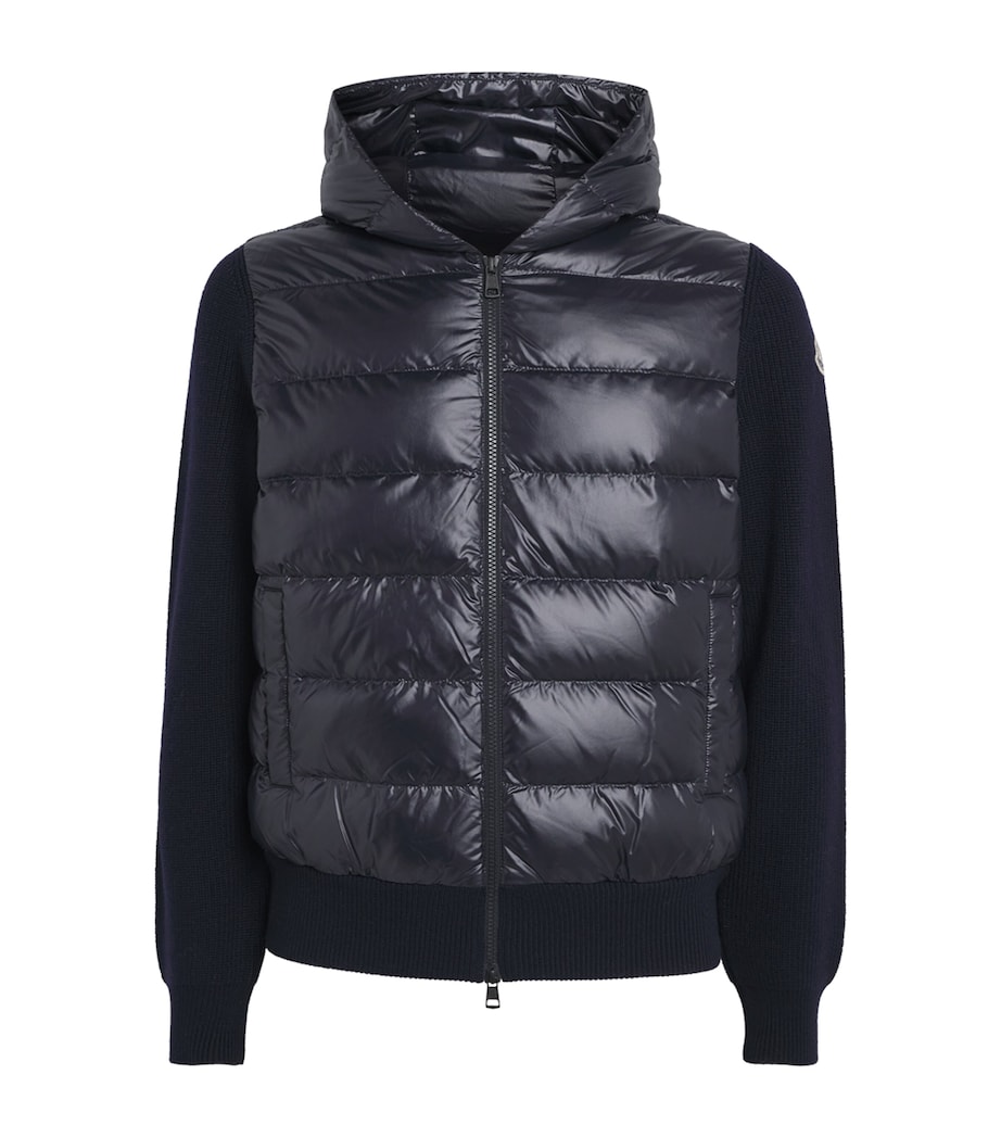 Wool Down-Front Hoodie 778 Image 1