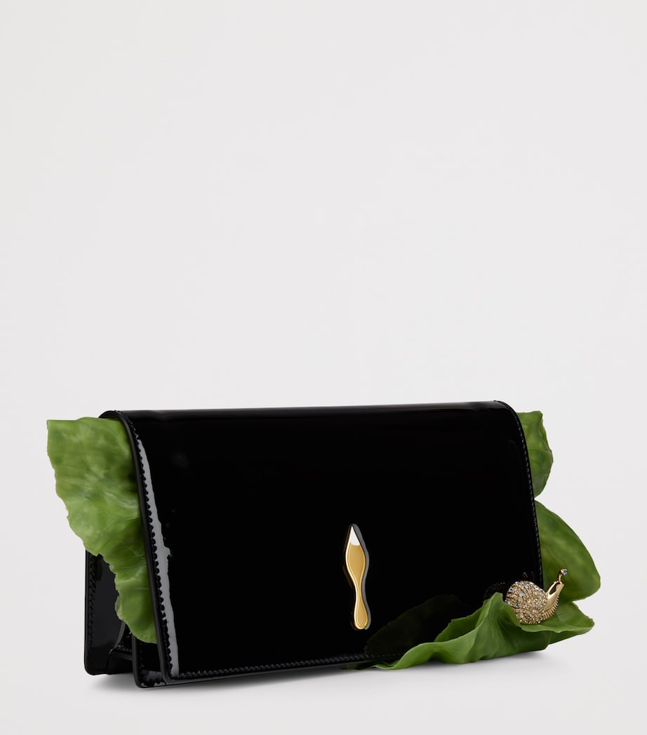 Christian Louboutin Bettina Snail Patent Leather Clutch Bag Image 2