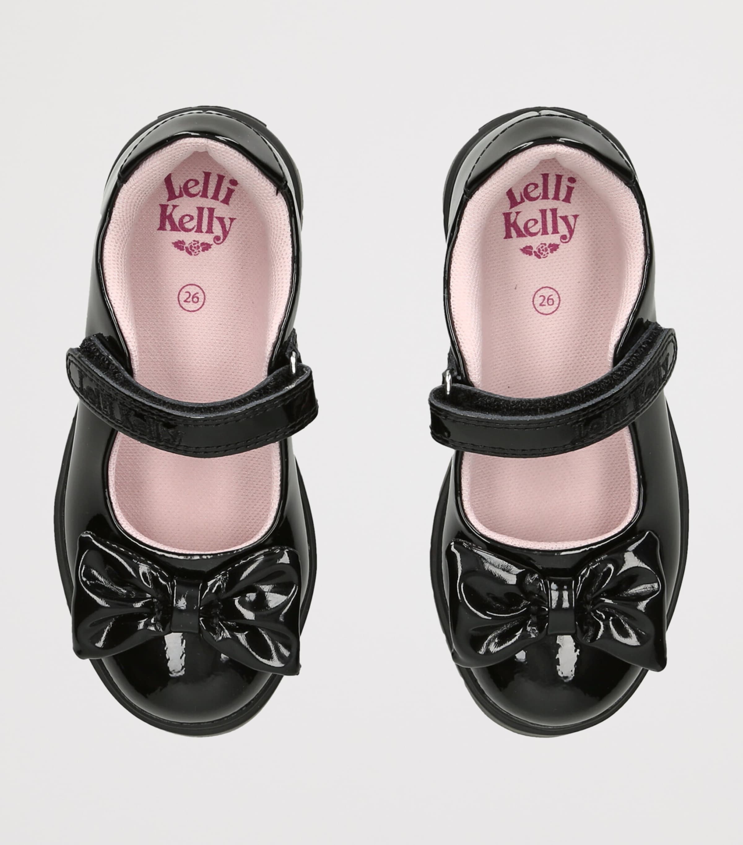 Lelli Kelly Patent Leather Billie School Shoes Black Image 3