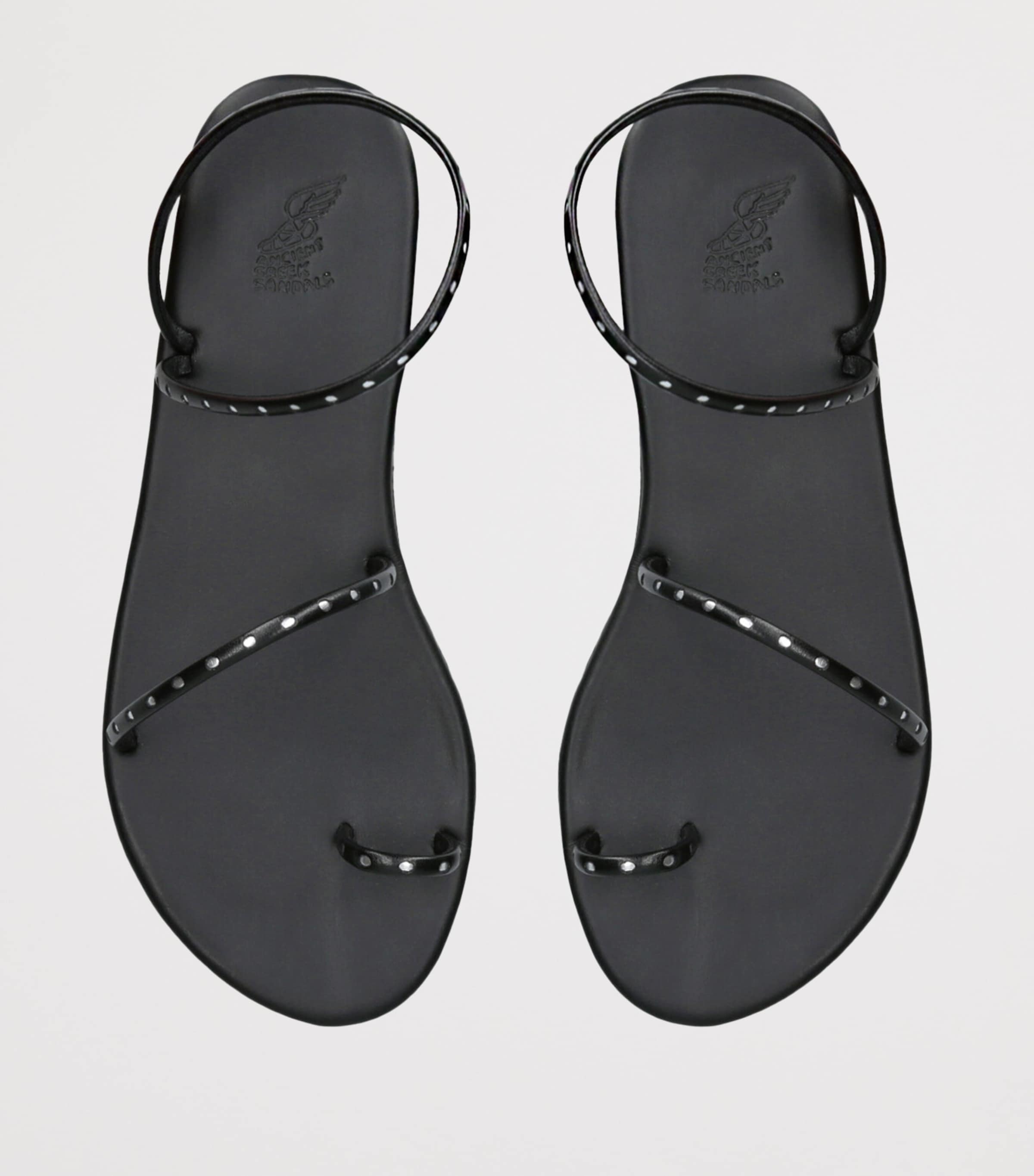 サンダル・ミュール ANCIENT GREEK SANDALS SANDAL (ASTRO BLACKSILVER) Astro – Ancient Greek Sandals